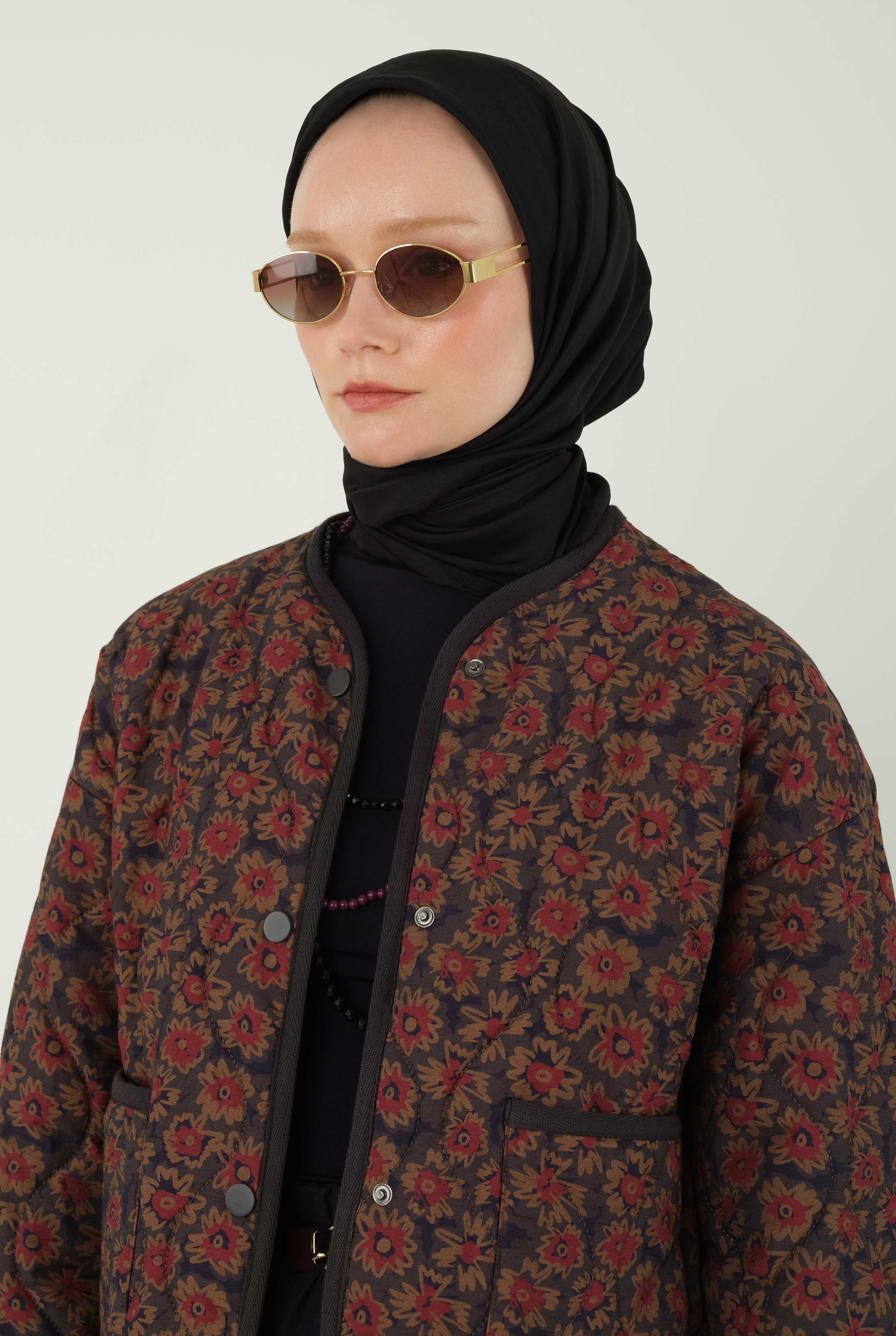 Soft Wrinkled Scarf Black - 6