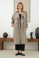 Long Classic Trenchcoat Mink 
