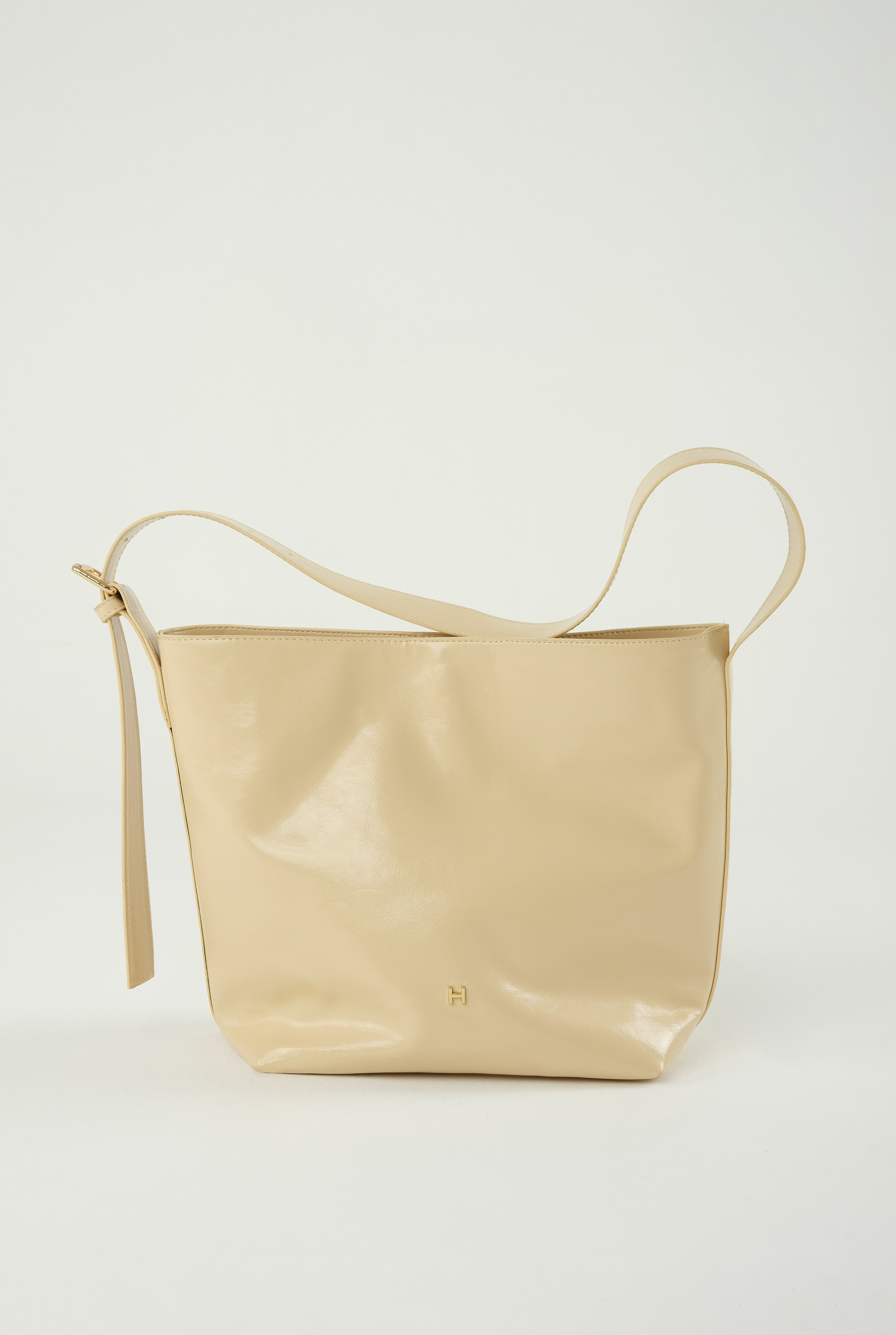Leather Tote Bag Butter Yellow - 9