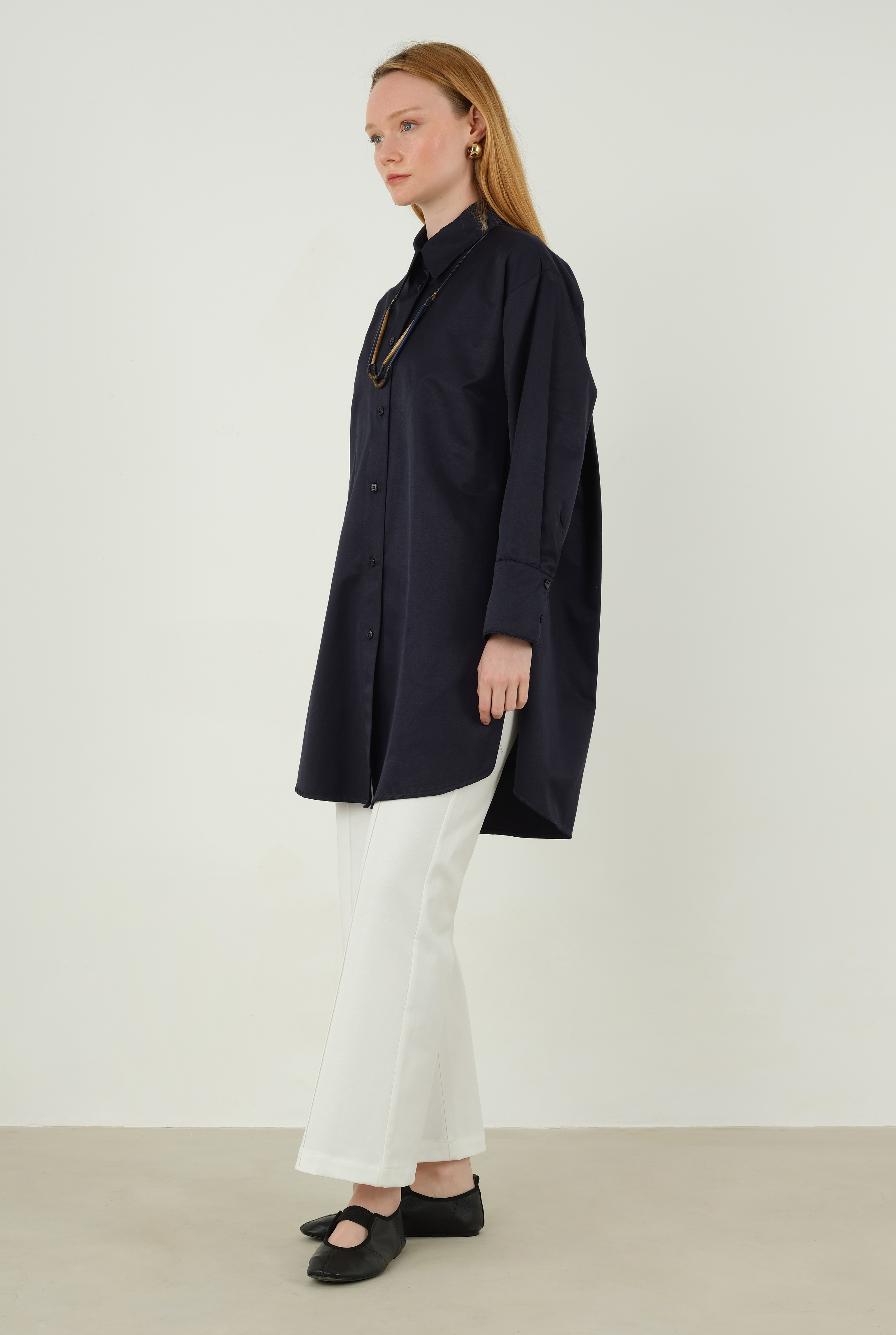 Poplin Gömlek 90 cm Ofis Lacivert - 3