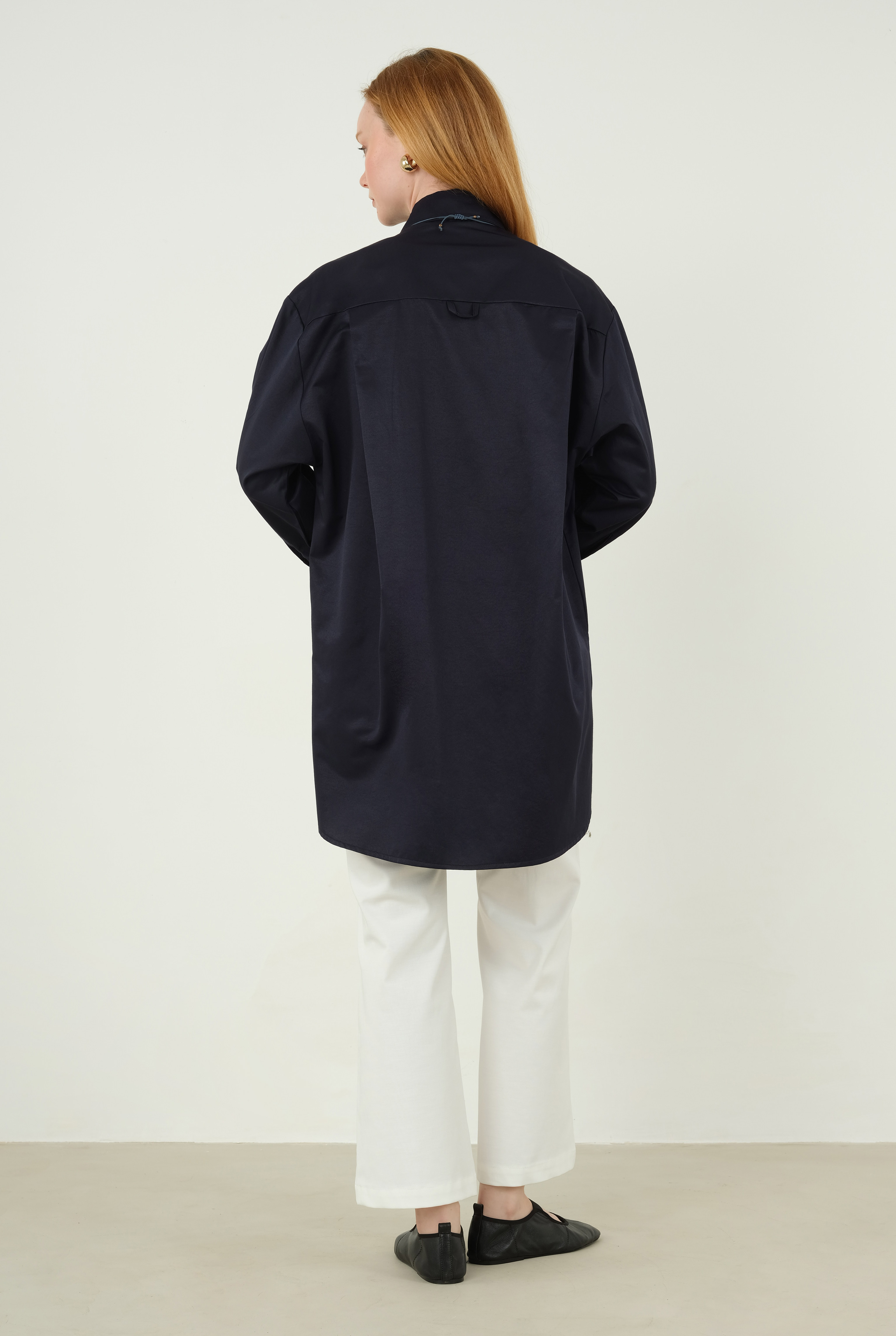 Poplin Gömlek 90 cm Ofis Lacivert - 5