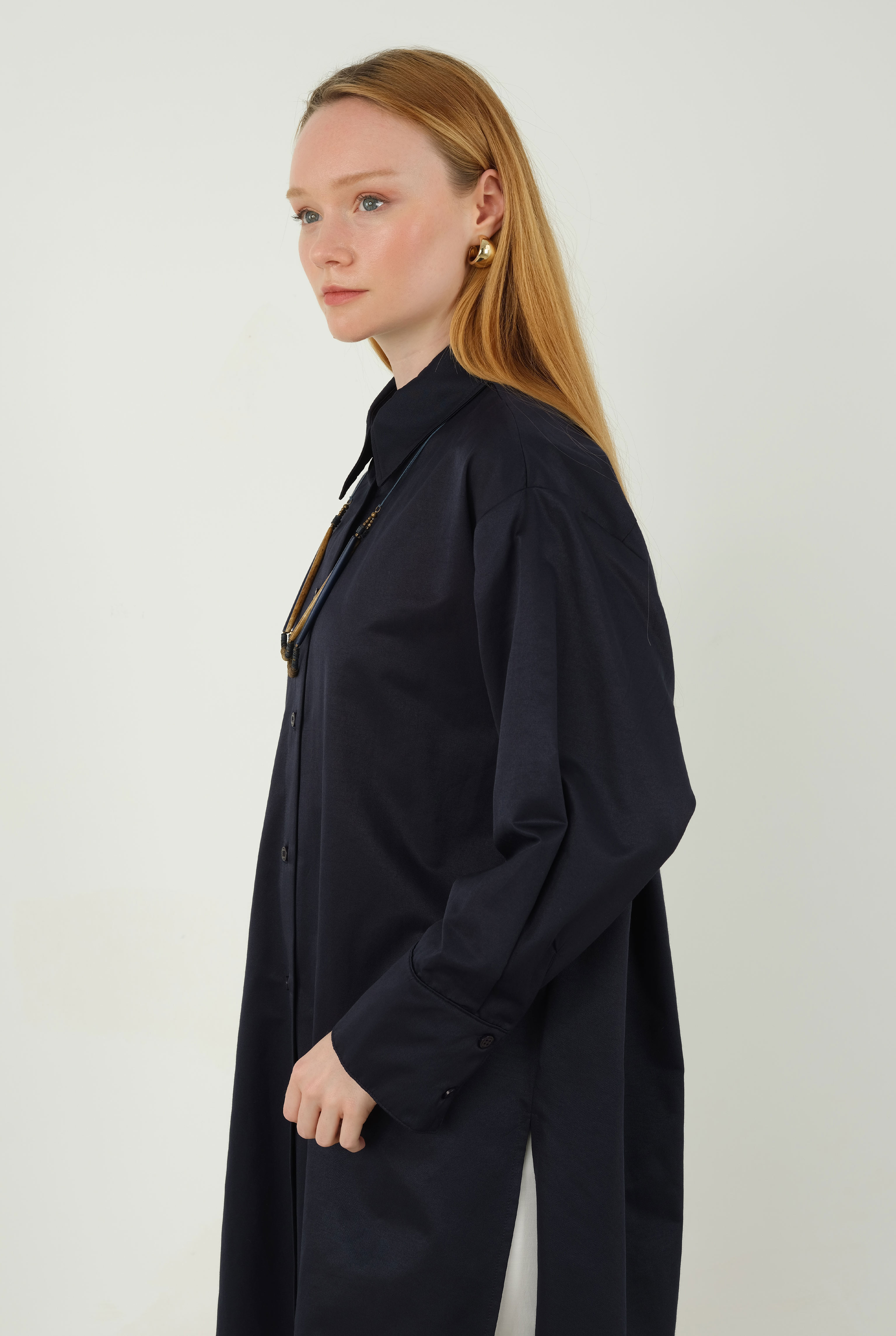 Poplin Gömlek 90 cm Ofis Lacivert - 4