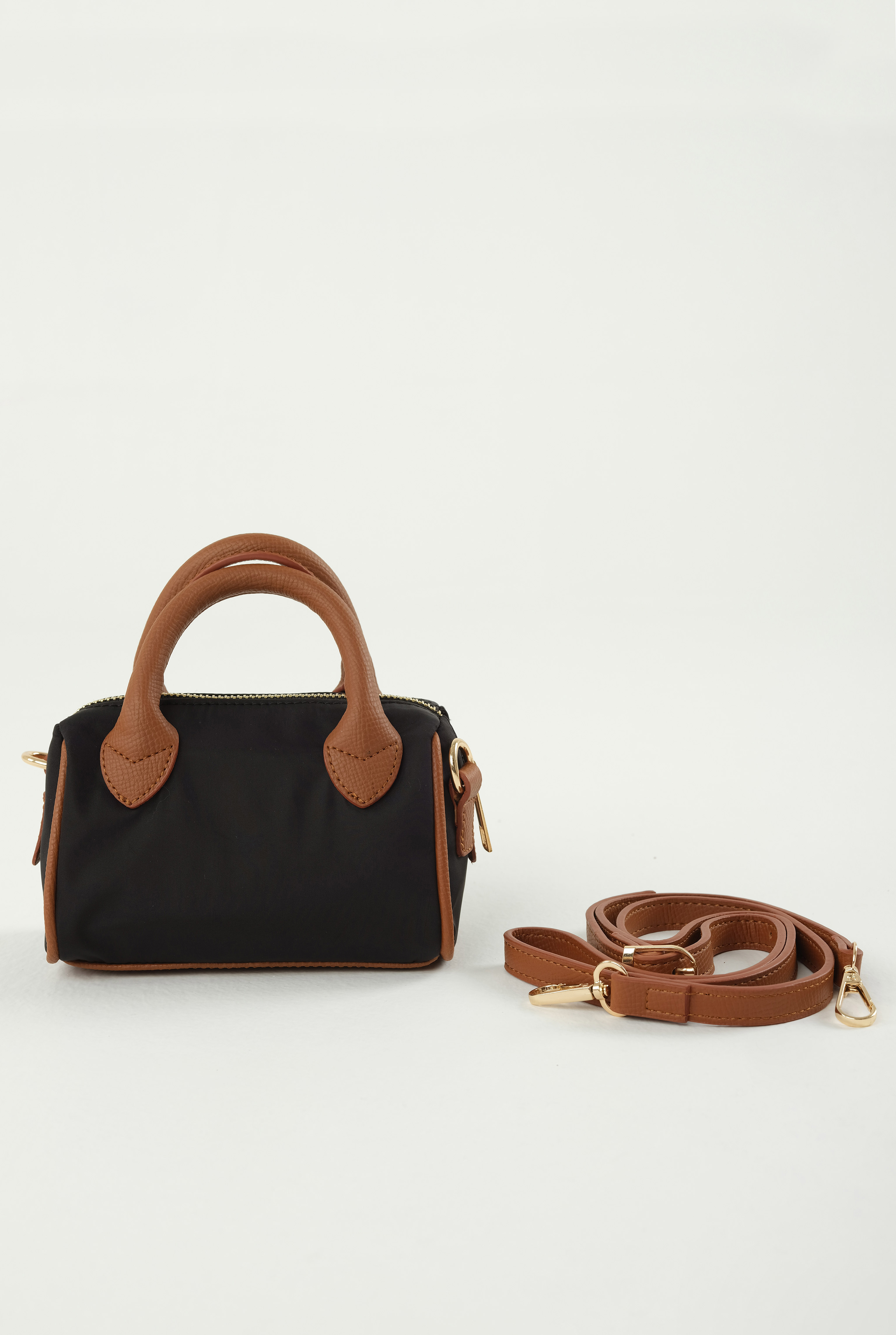 Mini Bag Black-Tan - 5