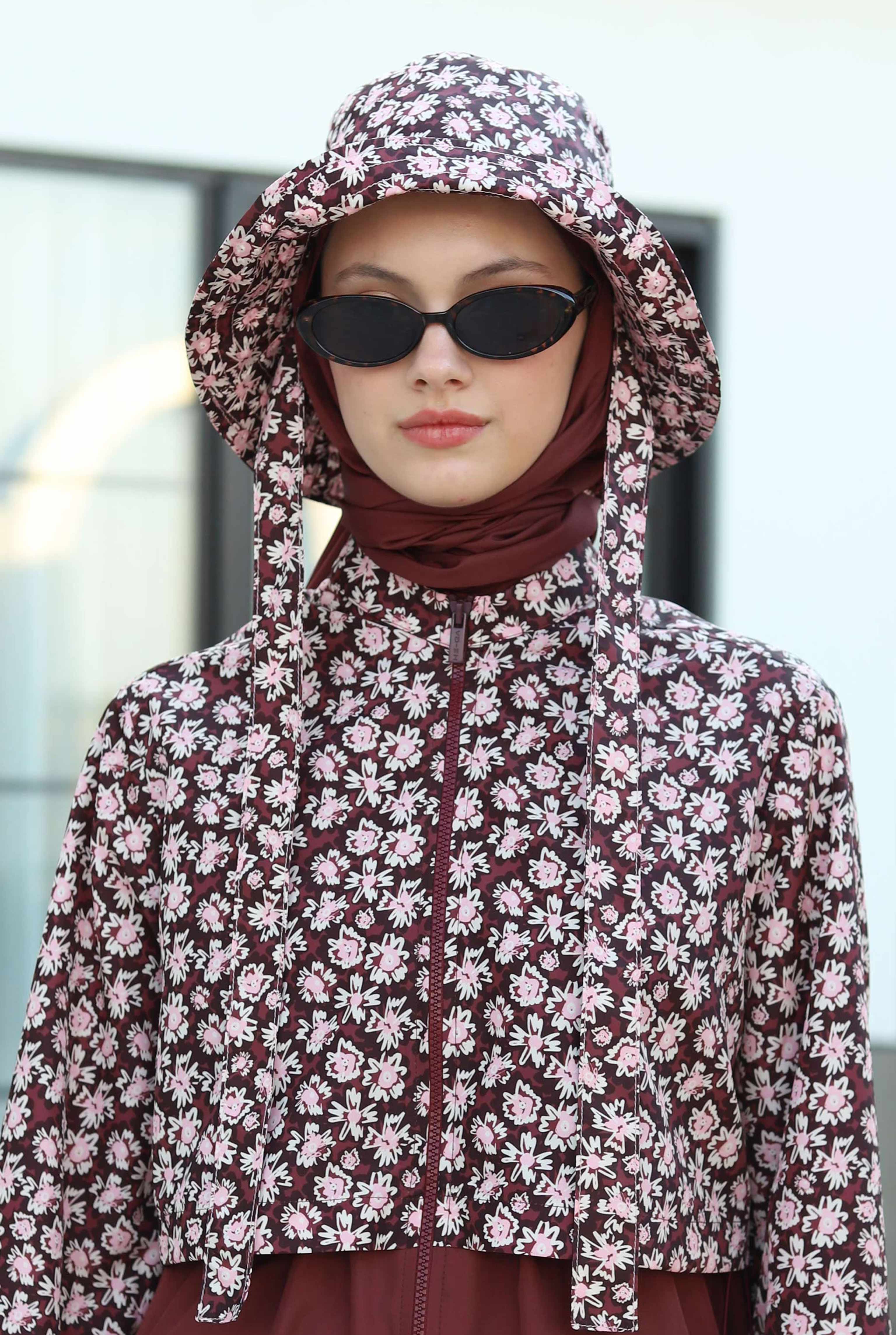 Bucket Hat Bloomy Patterned - 2