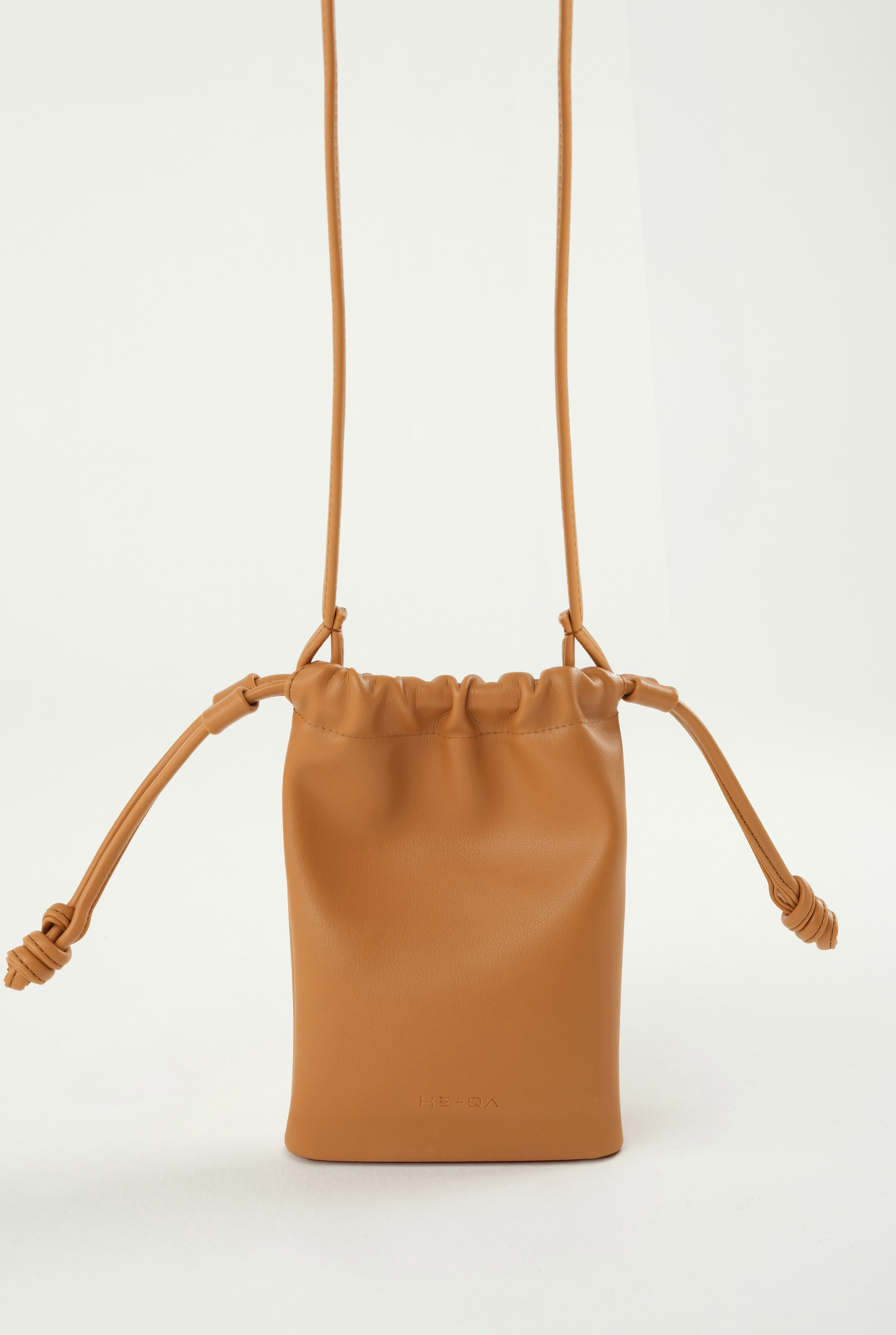 Mini Drawstring Bag Tan - 2