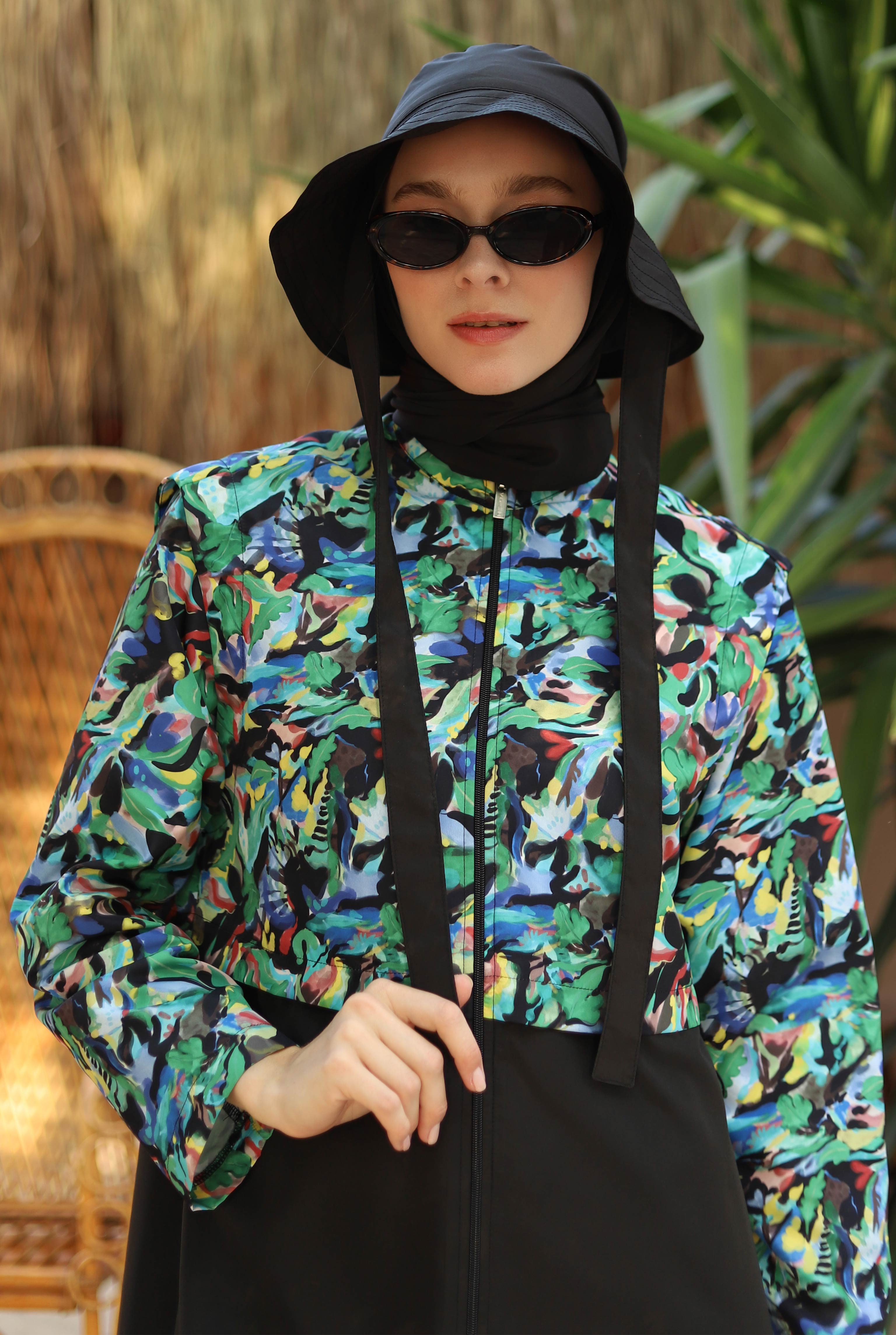 Desenli Yüzme Takımı Tropical - 3