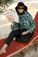 Patterned Swimsuit Tropical 