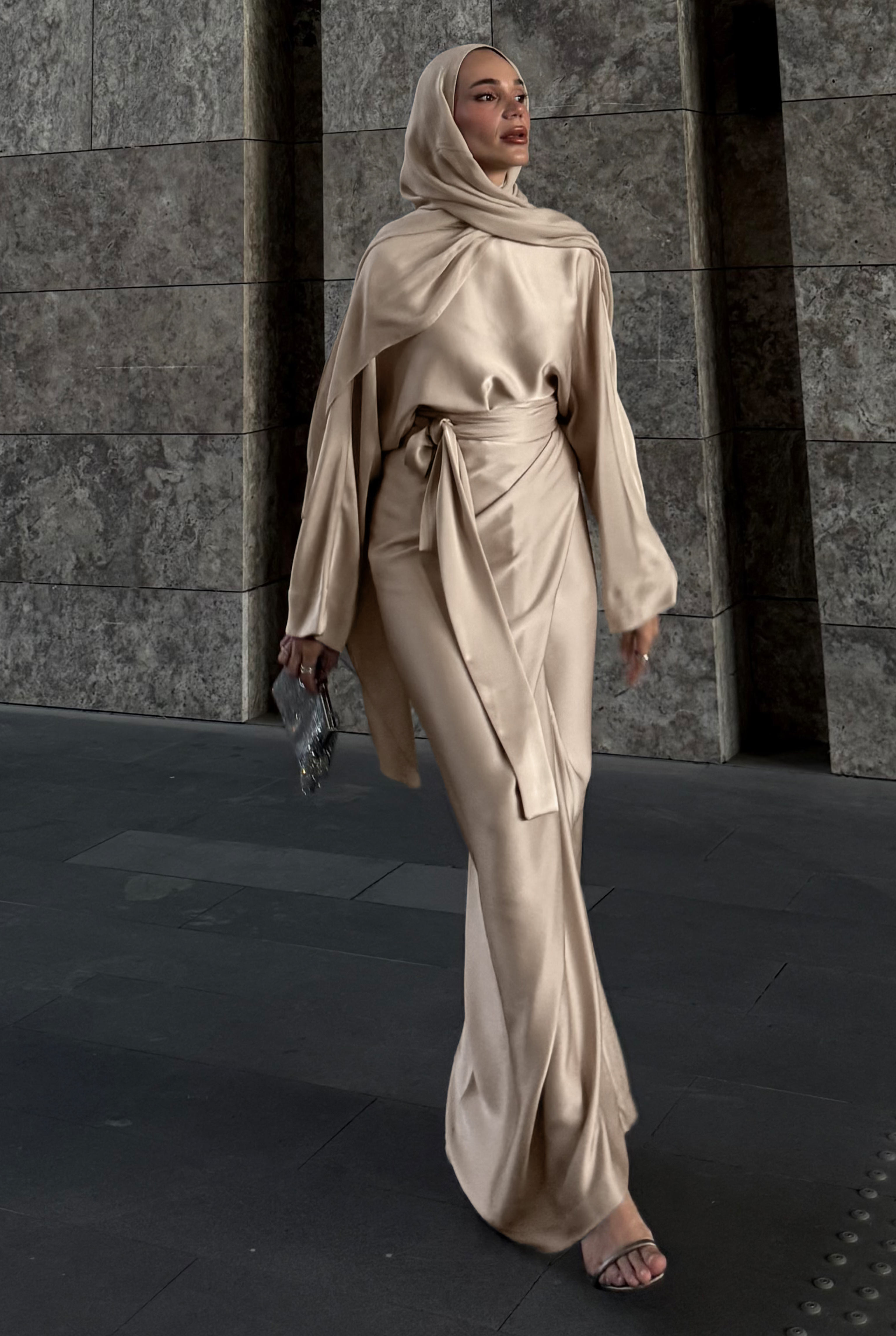 Two-piece Basic Dress Pearl - 2