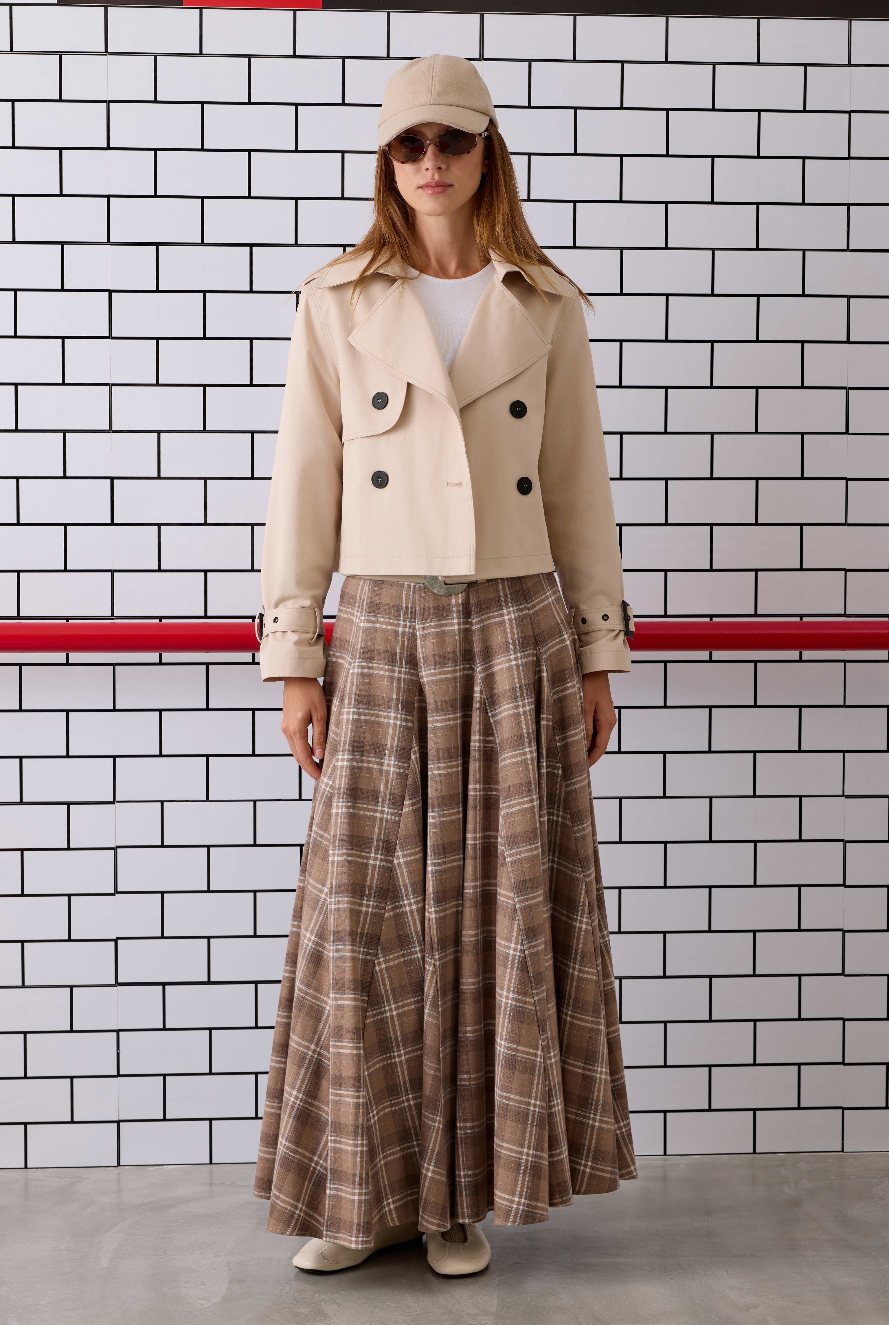 Short Trenchcoat Soft Cashmere - 4