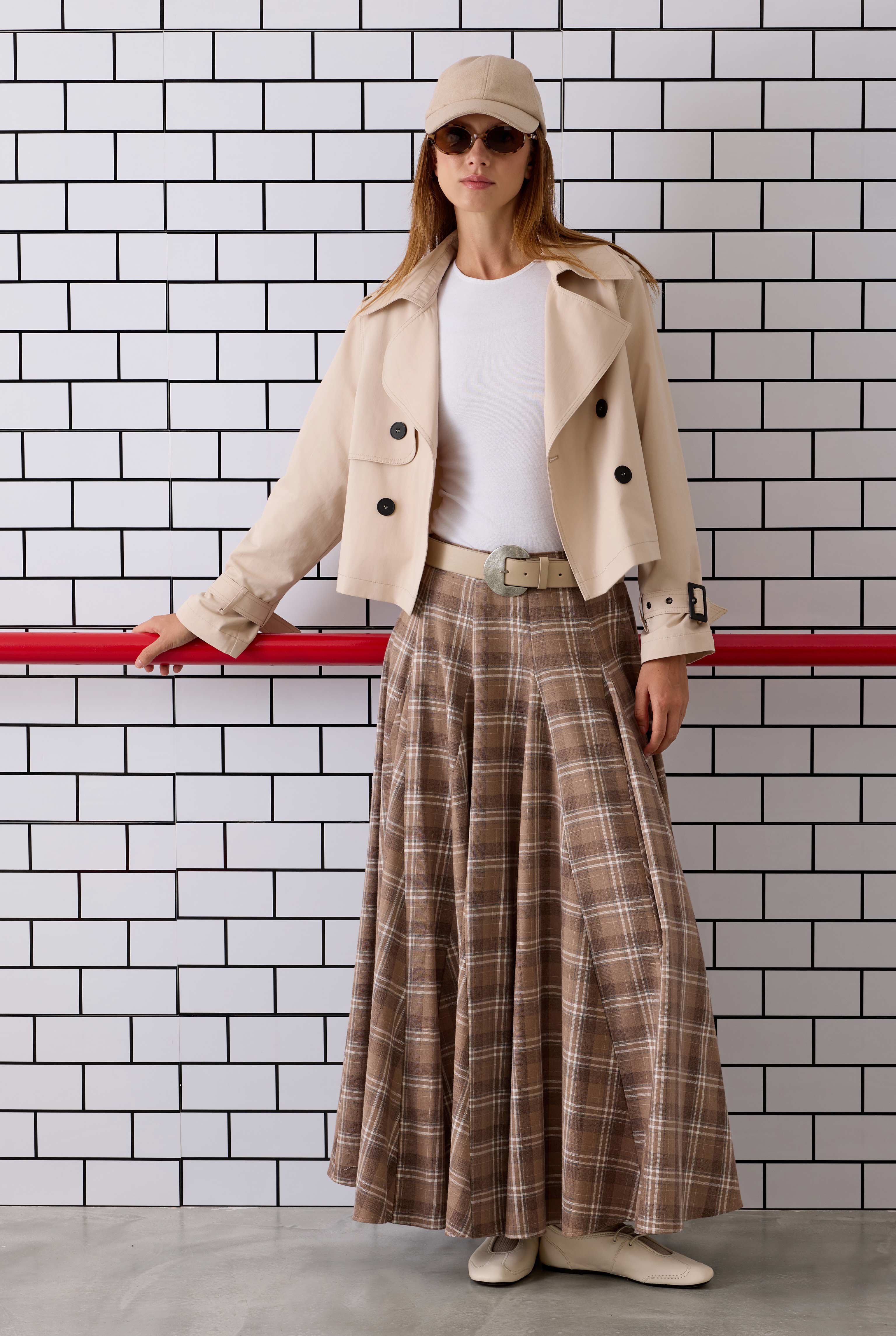 Short Trenchcoat Soft Cashmere - 2