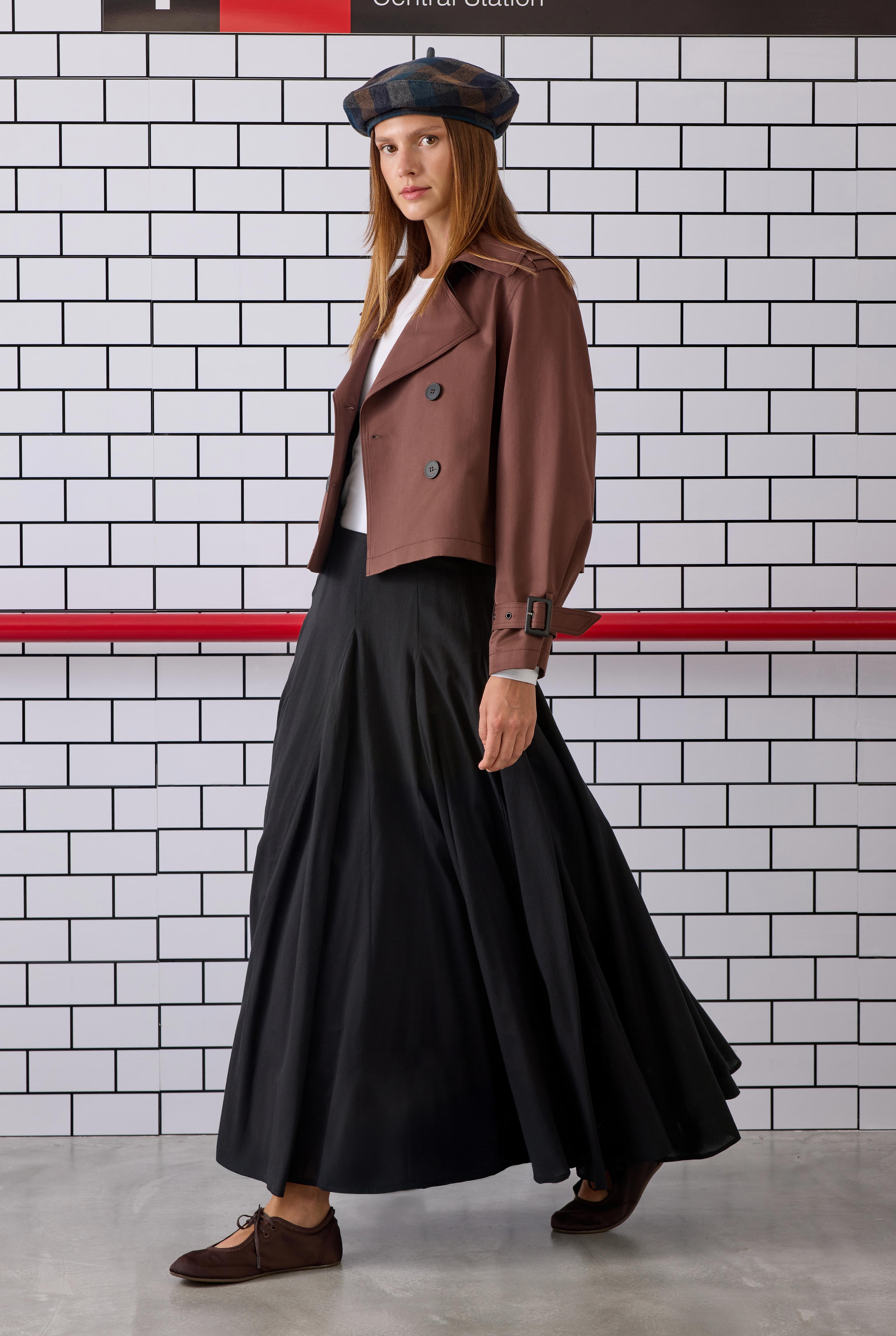 Short Trenchcoat Brown - 2