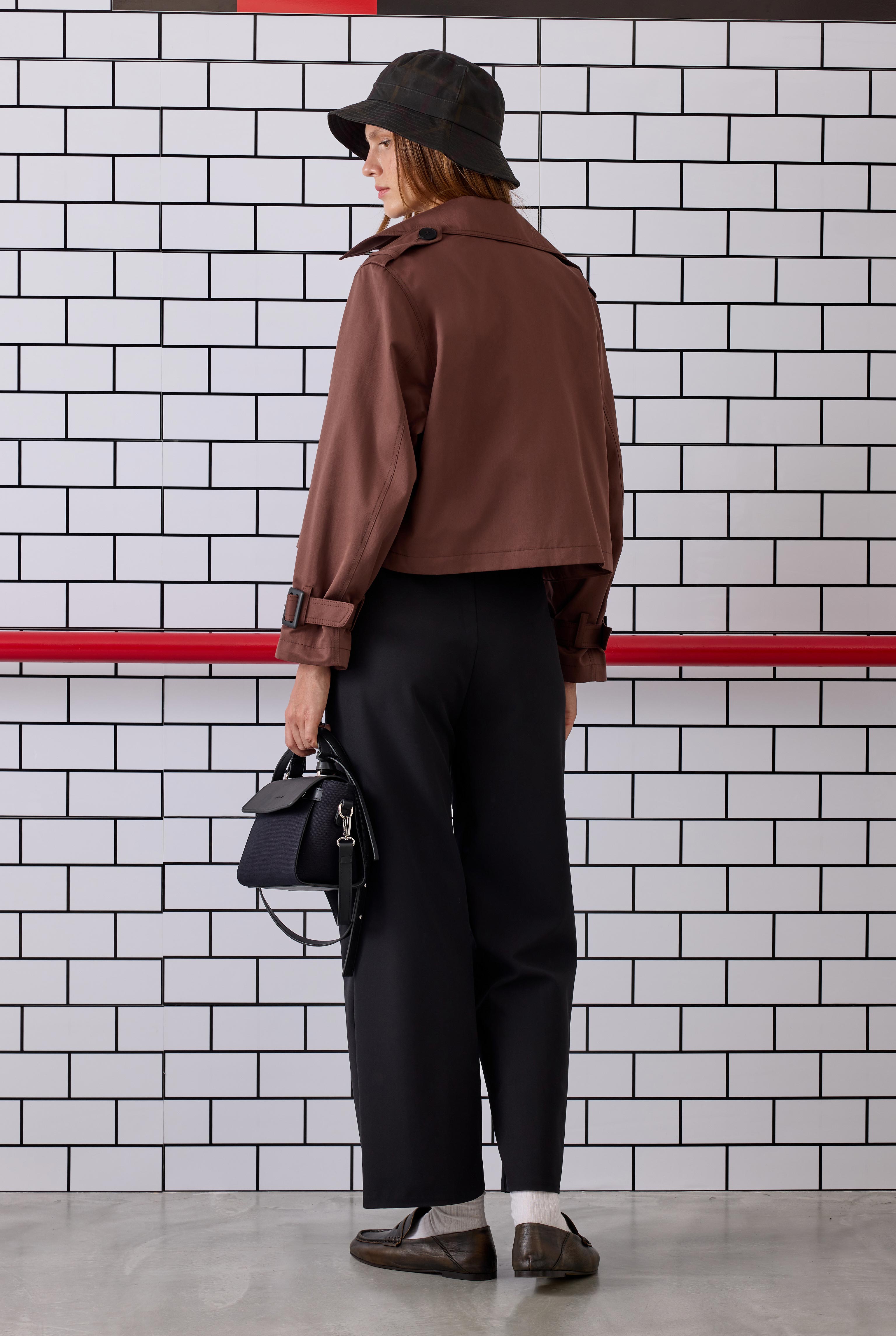 Short Trenchcoat Brown - 4