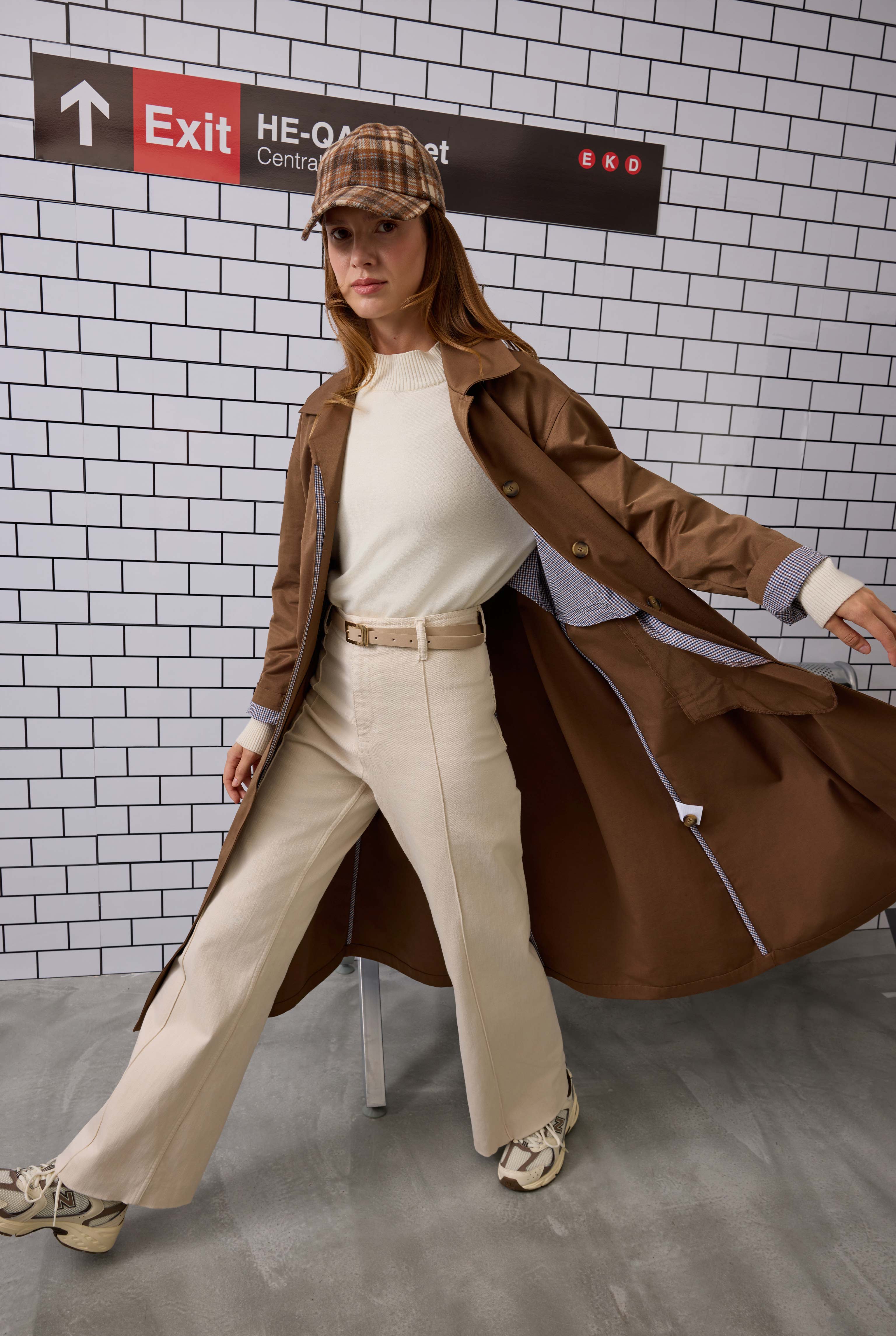 Minimal Trenchcoat Brown - 8