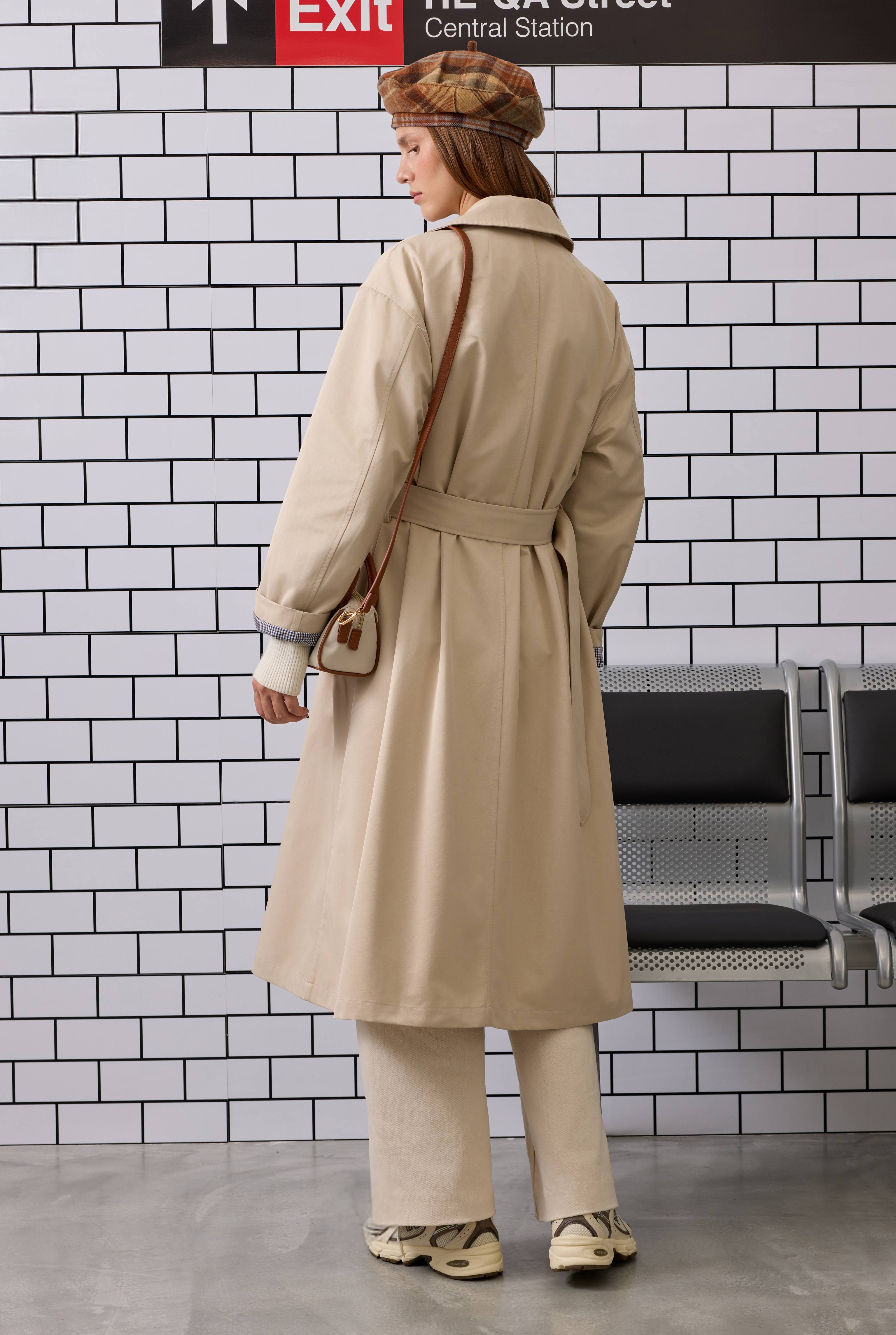 Minimal Trenchcoat Soft Cashmere - 3