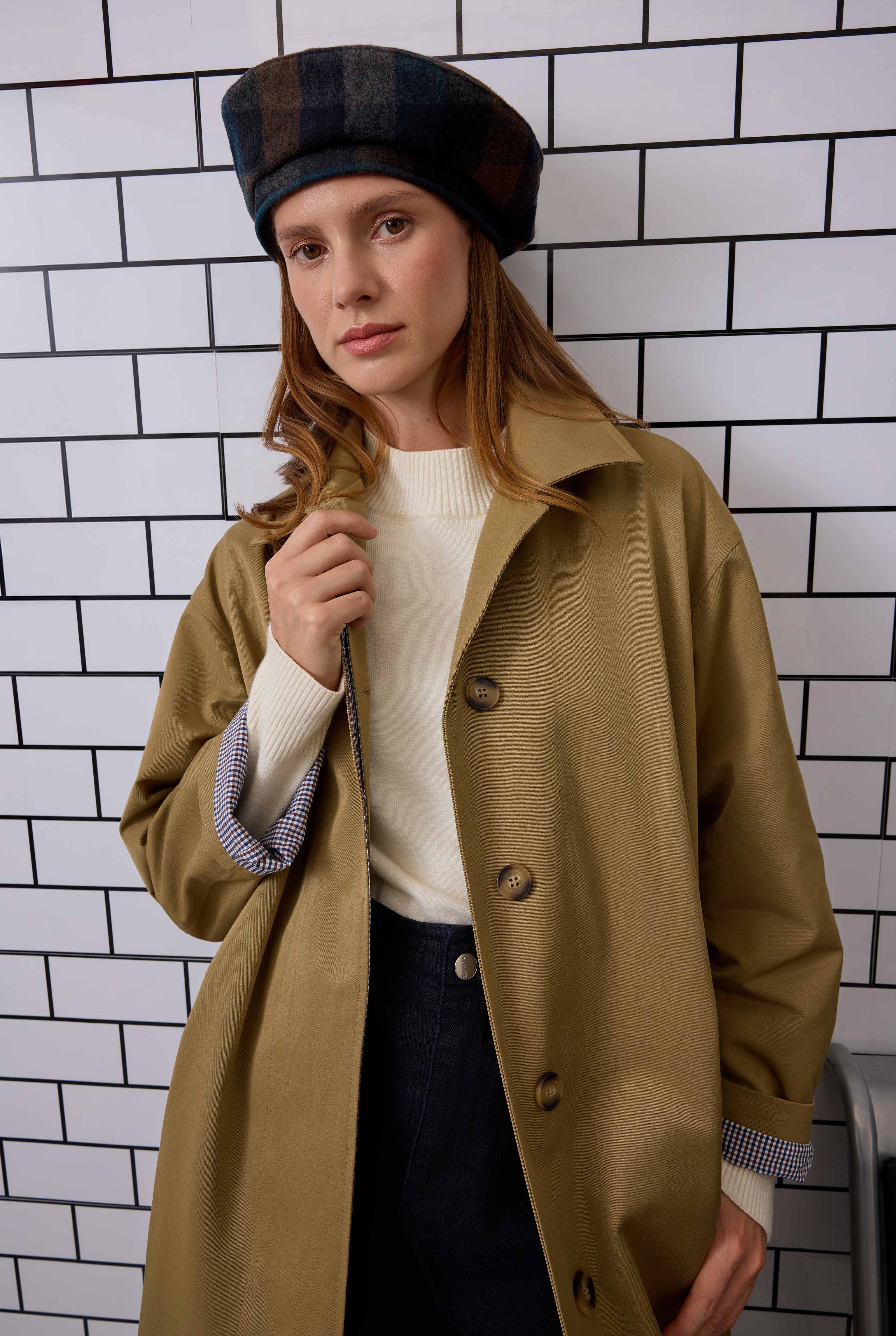 Minimal Trenchcoat Olive - 5