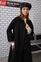 Minimal Trenchcoat Black 