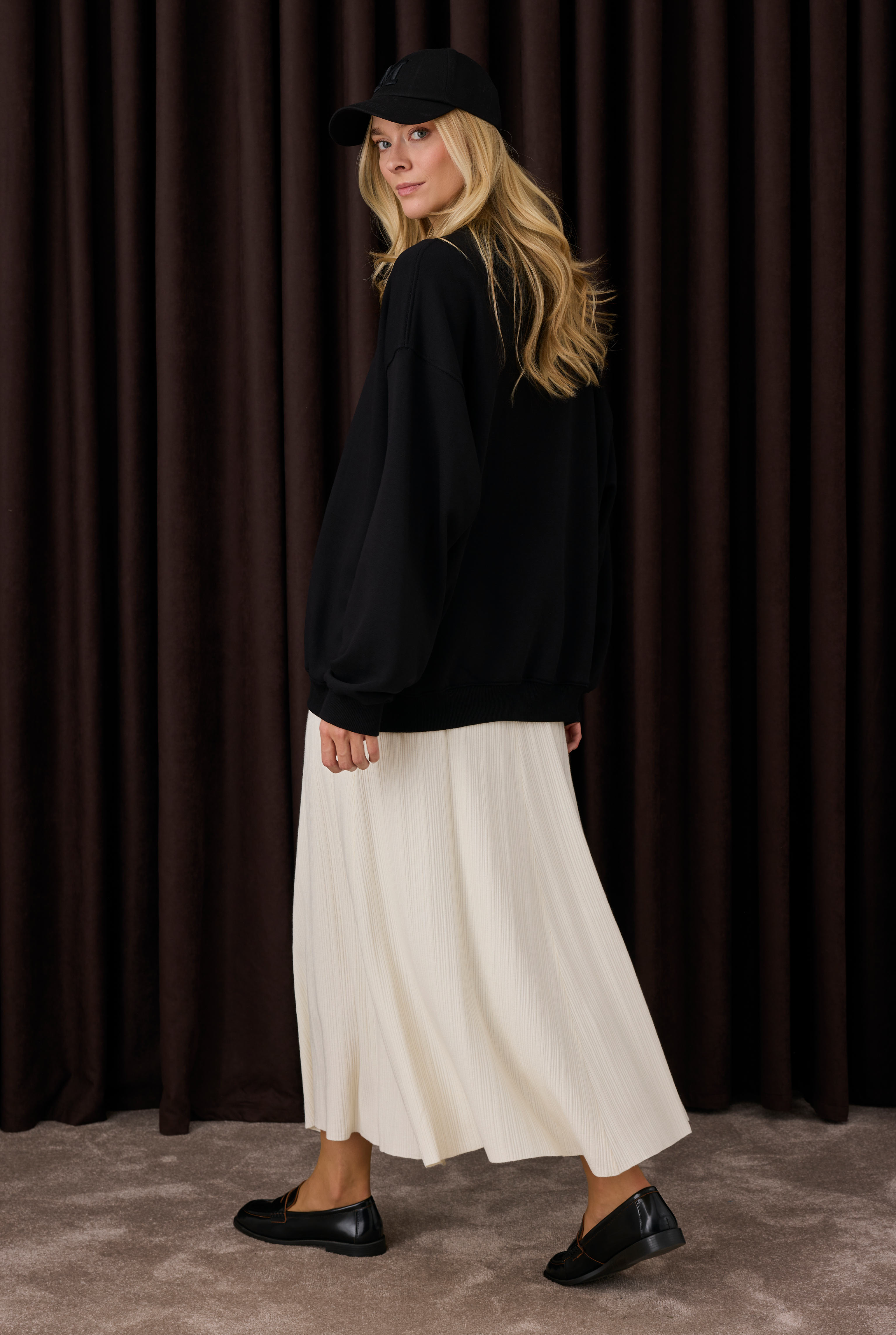 Rove Knitwear Skirt Ecru - 4