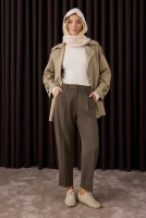 Tapered Trousers Truffle 