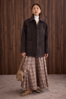 Basic Coat Dark Brown 