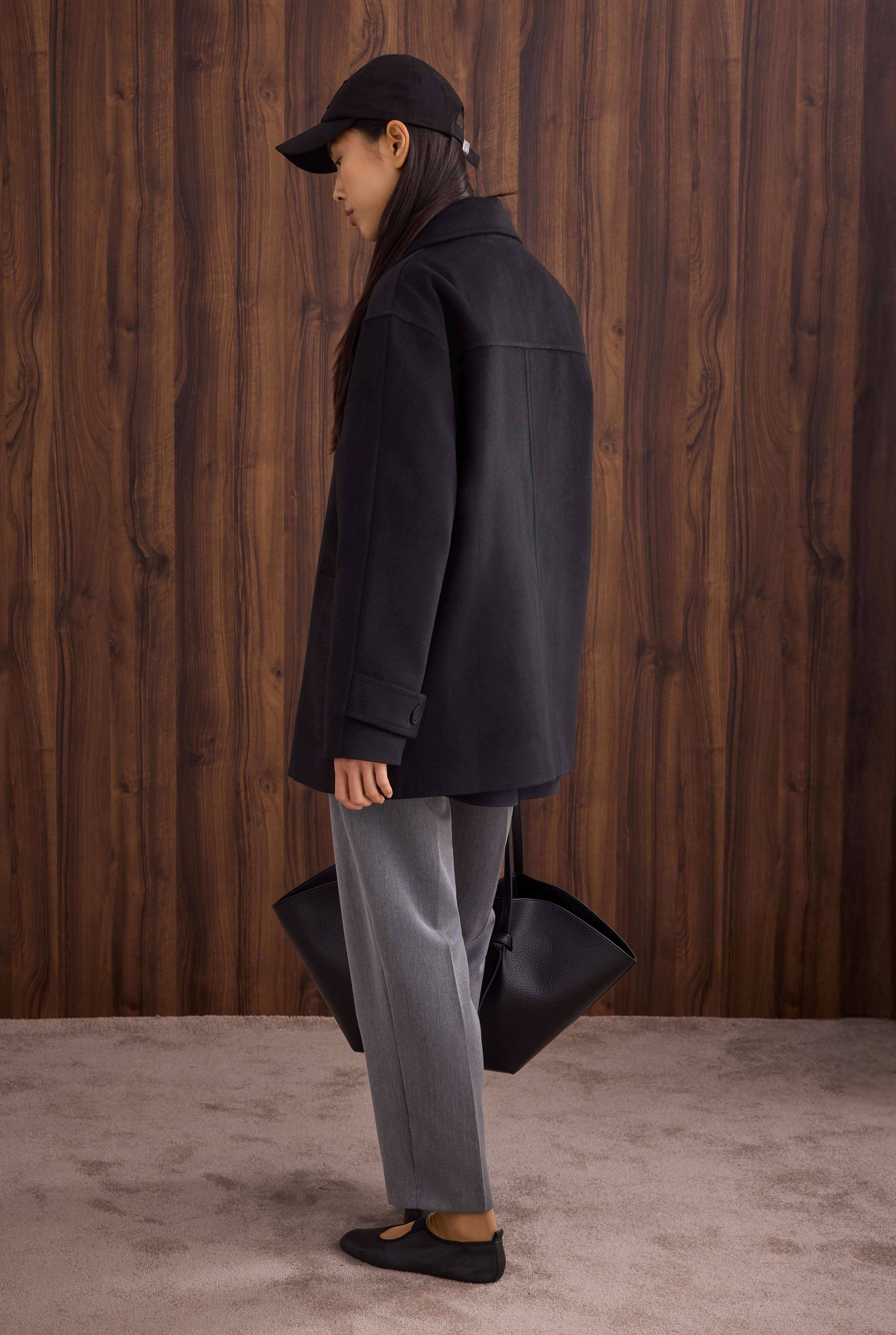 Basic Coat Black - 4