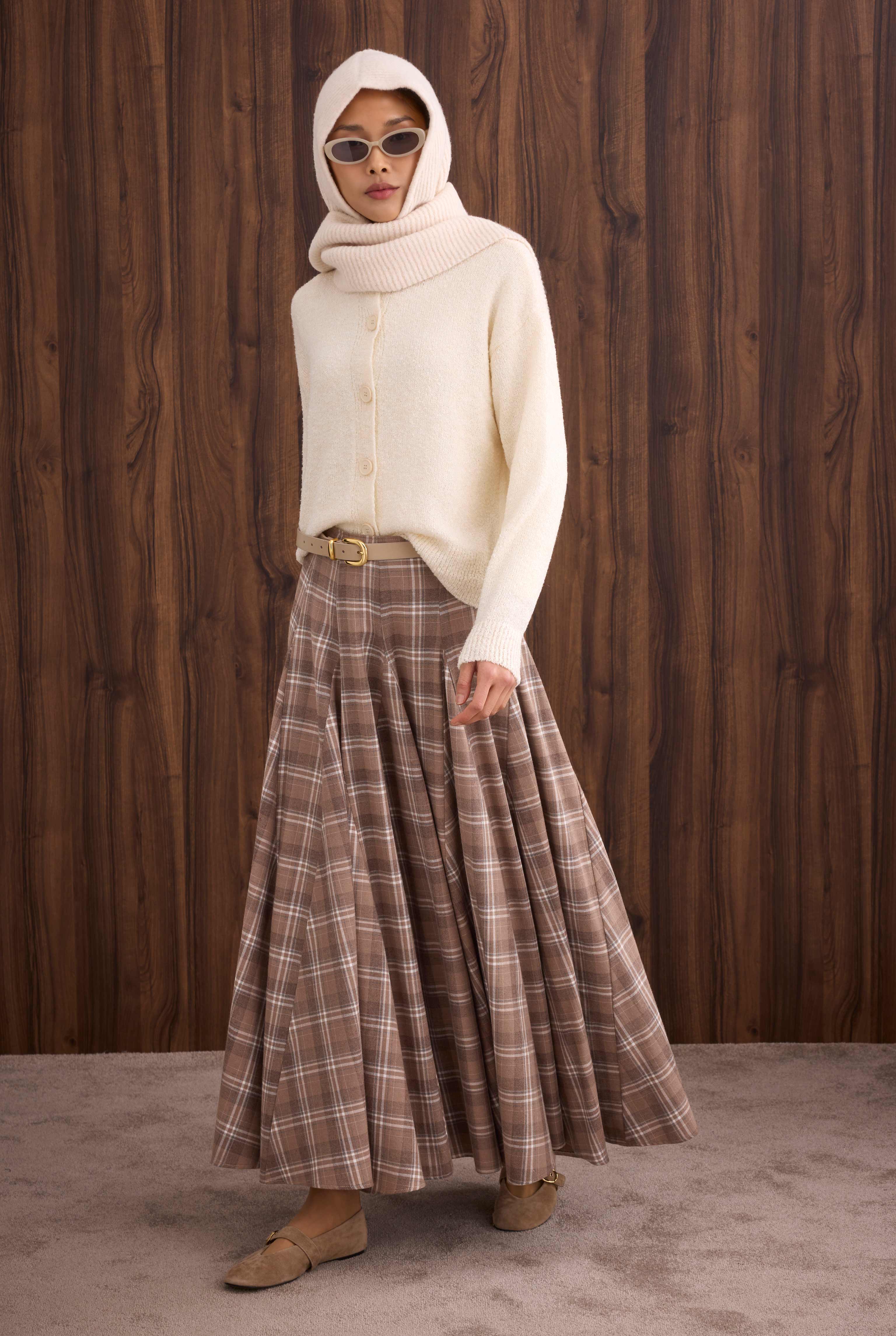 Boucle Cardigan Bone - 7