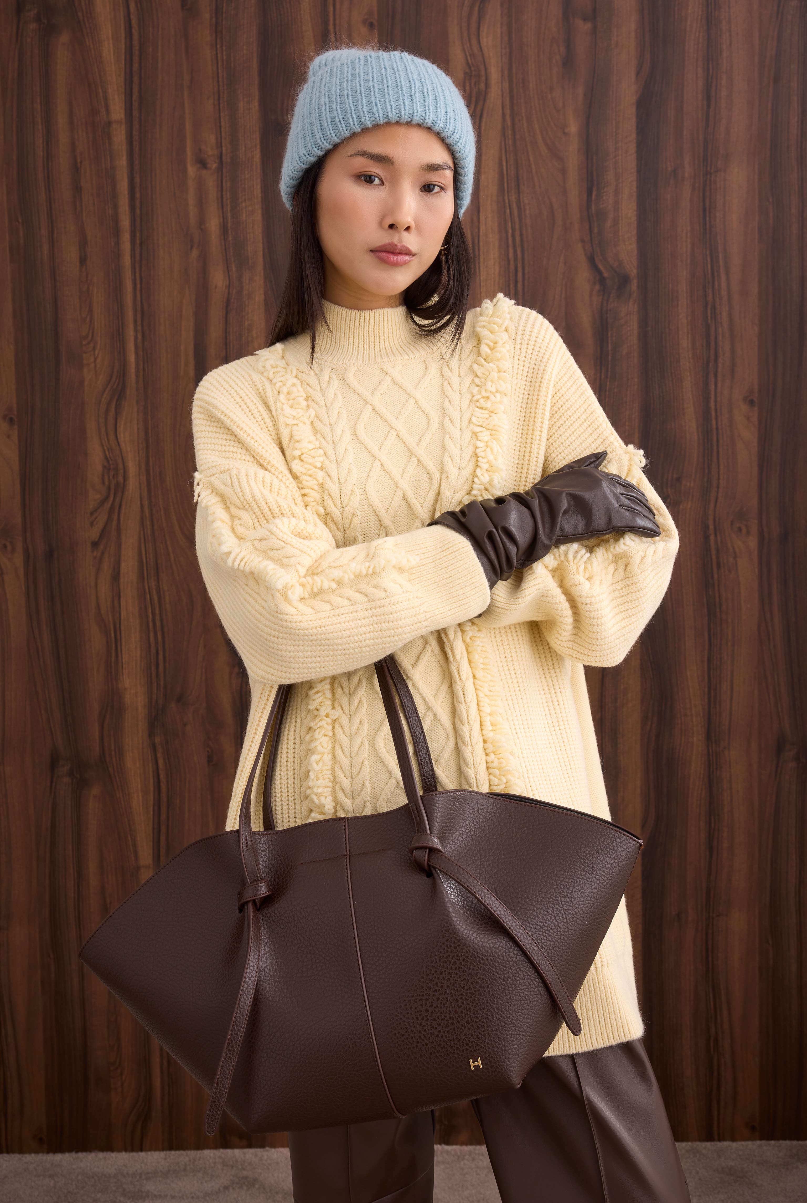 Tassel Detailed Knitted Sweater Butter Yellow - 3