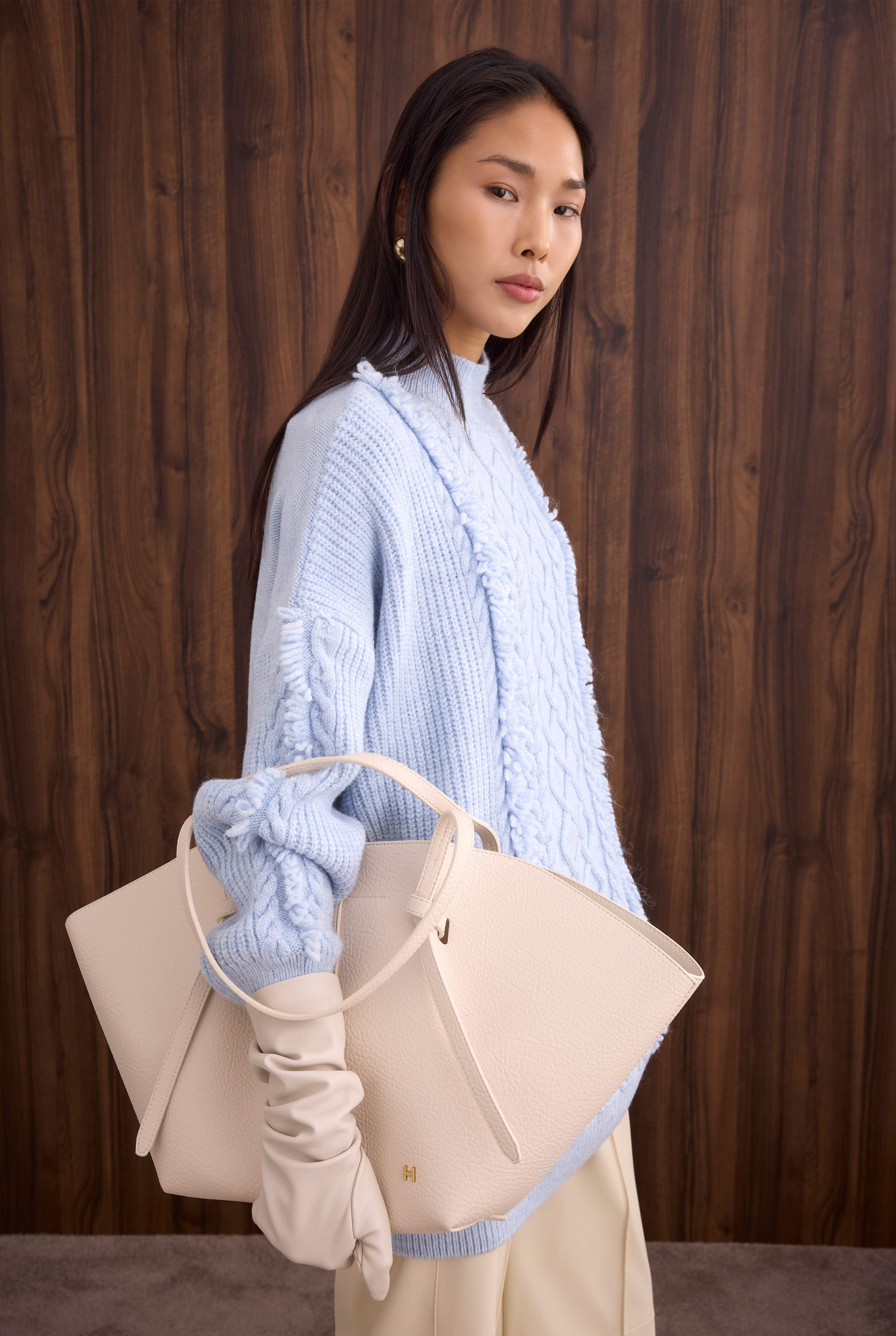 Maxi Shopper Bag Ecru - 5