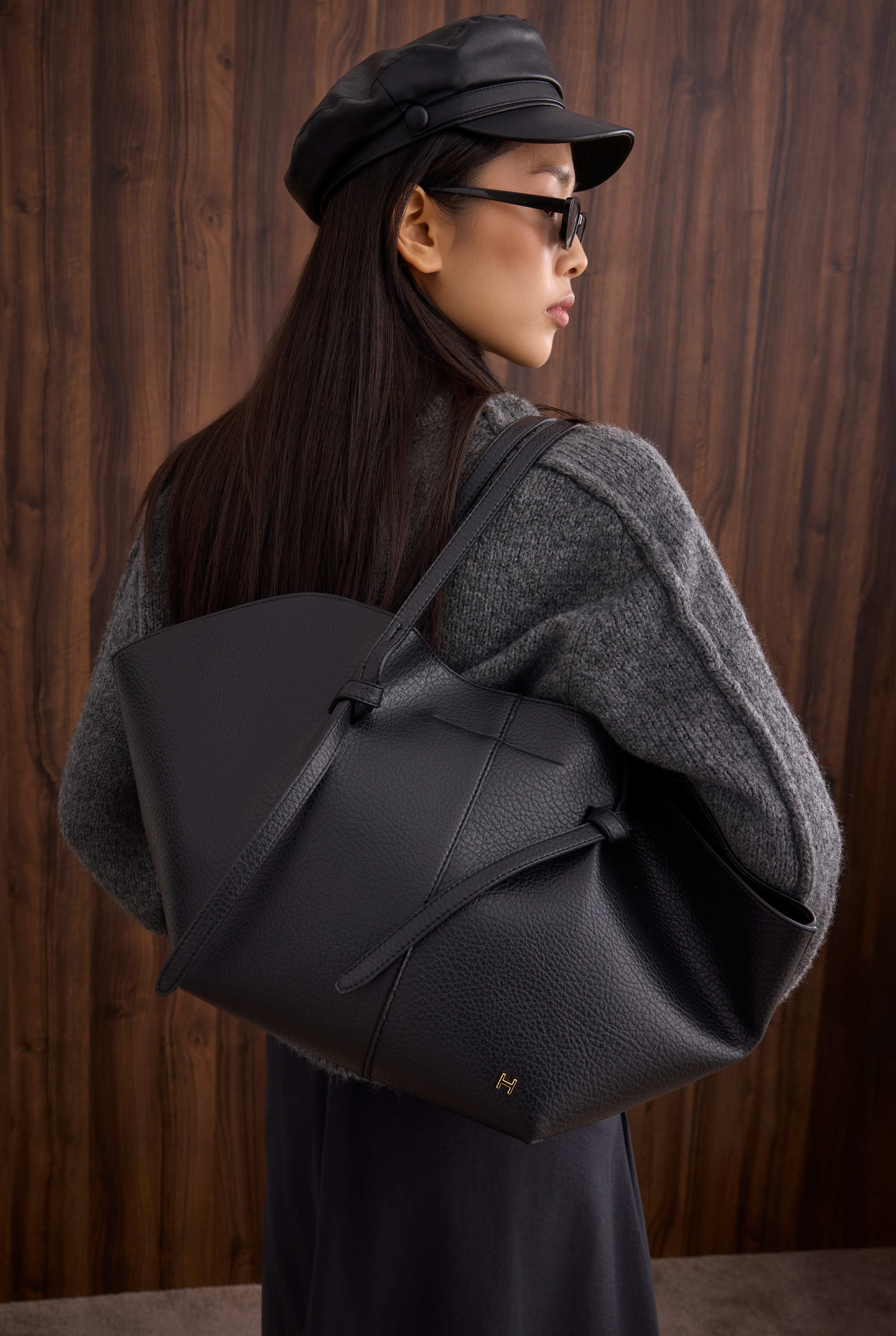 Maxi Shopper Bag Black - 4