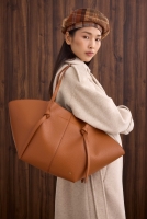 Maxi Shopper Bag Tan 
