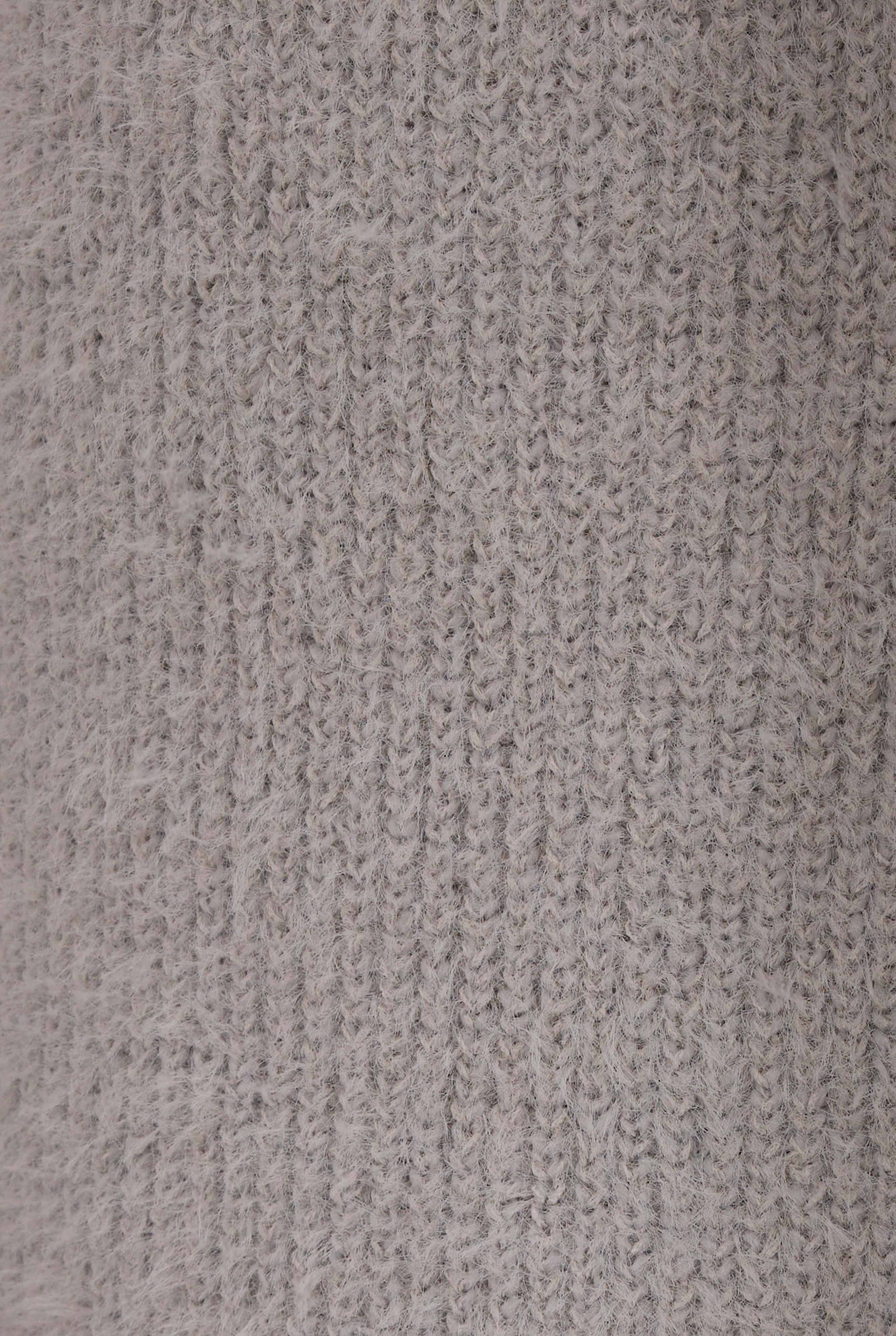 Collar Detailed Sweater Fume - 5