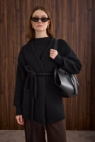 Alpaca Cardigan Black 