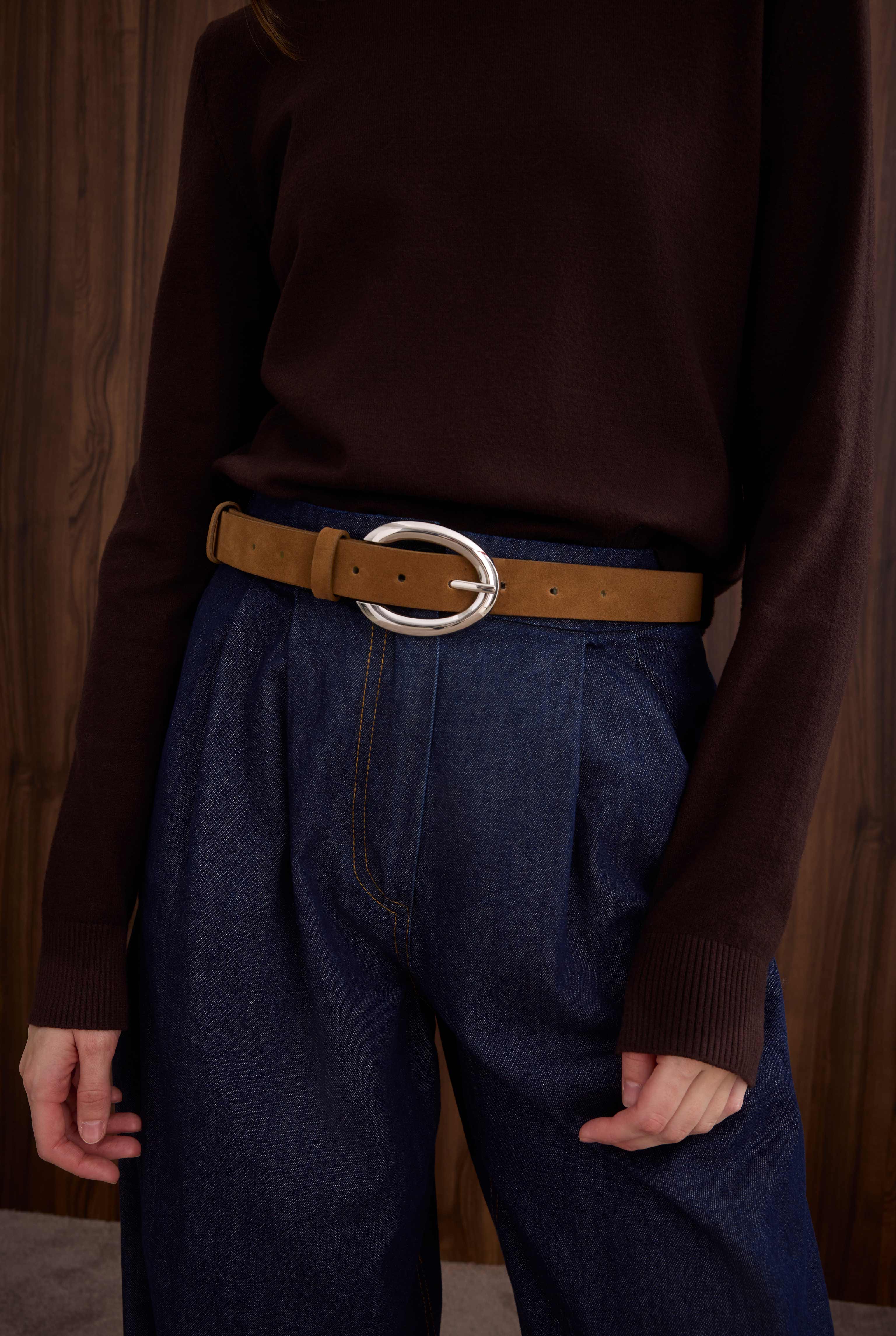 Basic Sweater Brown - 5