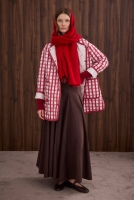 Patterned Quilted Jacket Gingham 