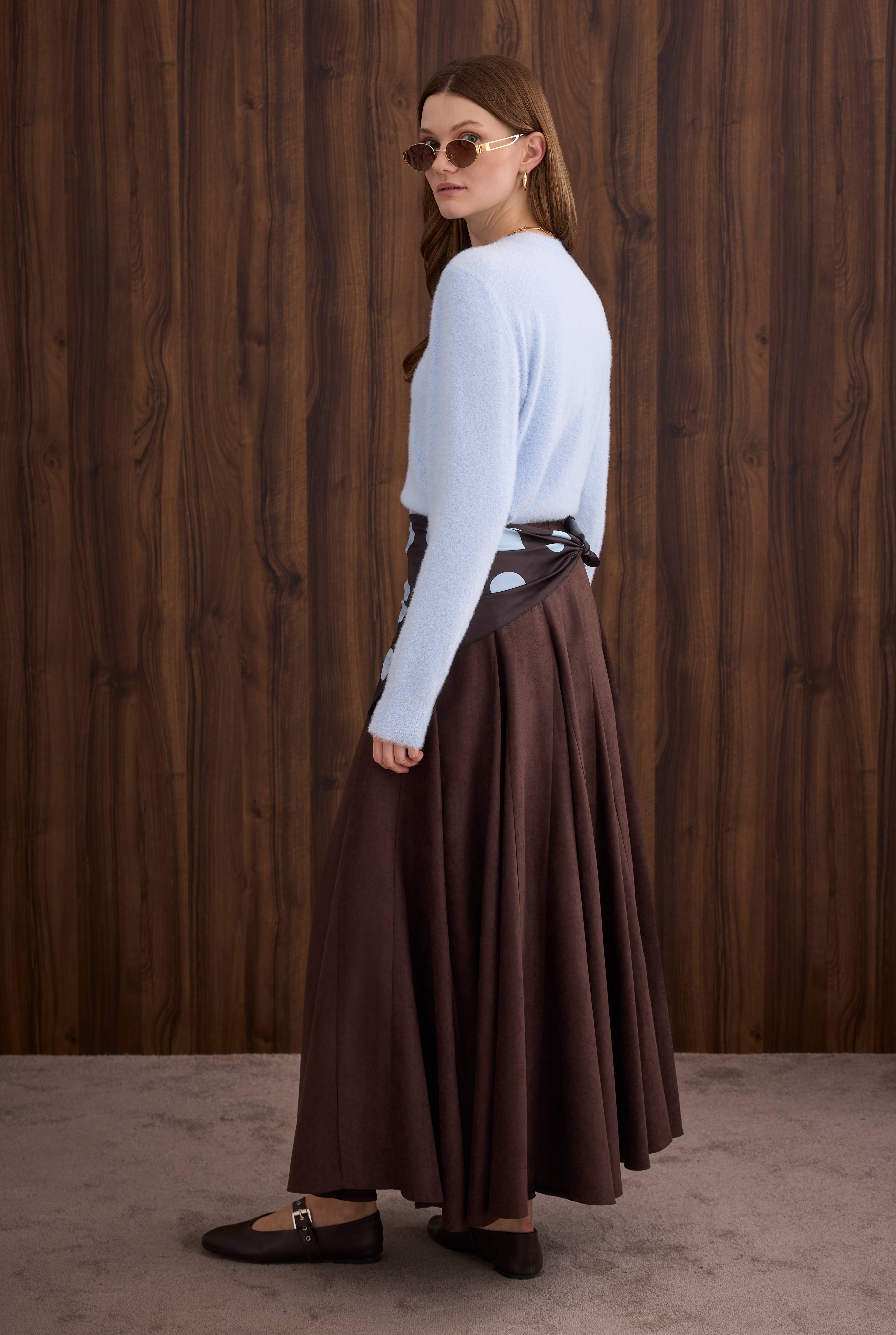 Soft Brushed Basic Sweater Aqua - 3