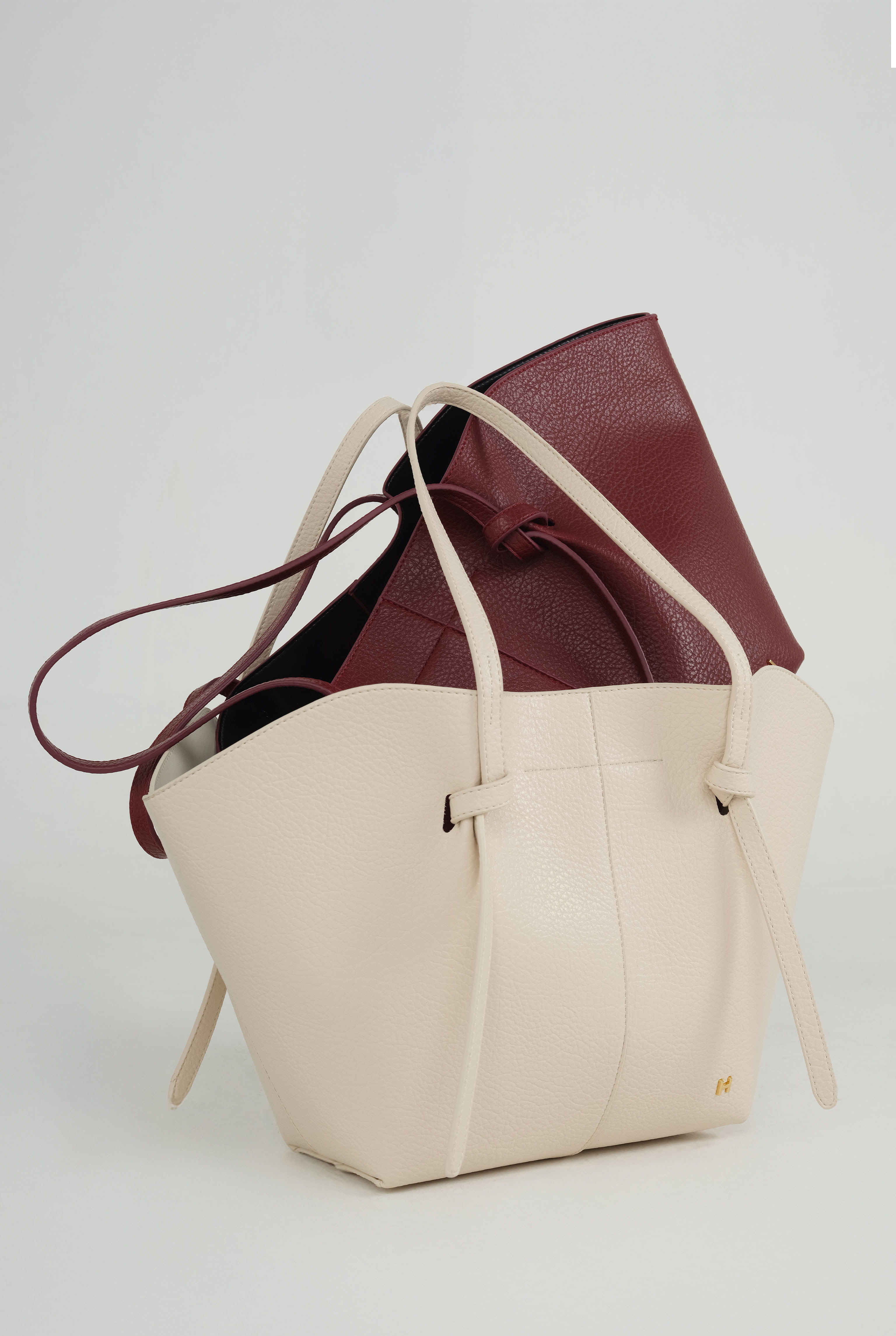 Maxi Shopper Bag Ecru - 11