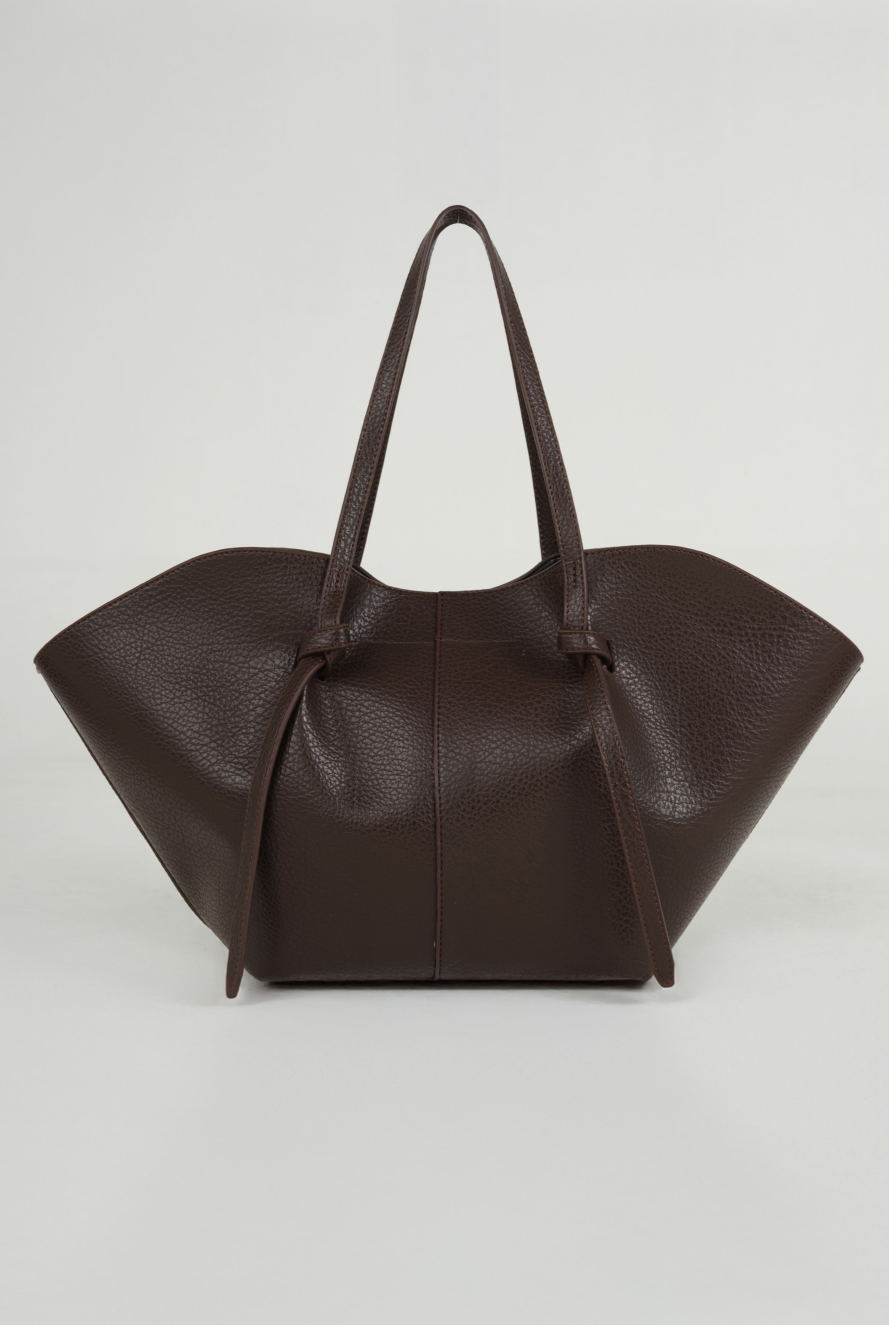 Maxi Shopper Bag Dark Brown - 8