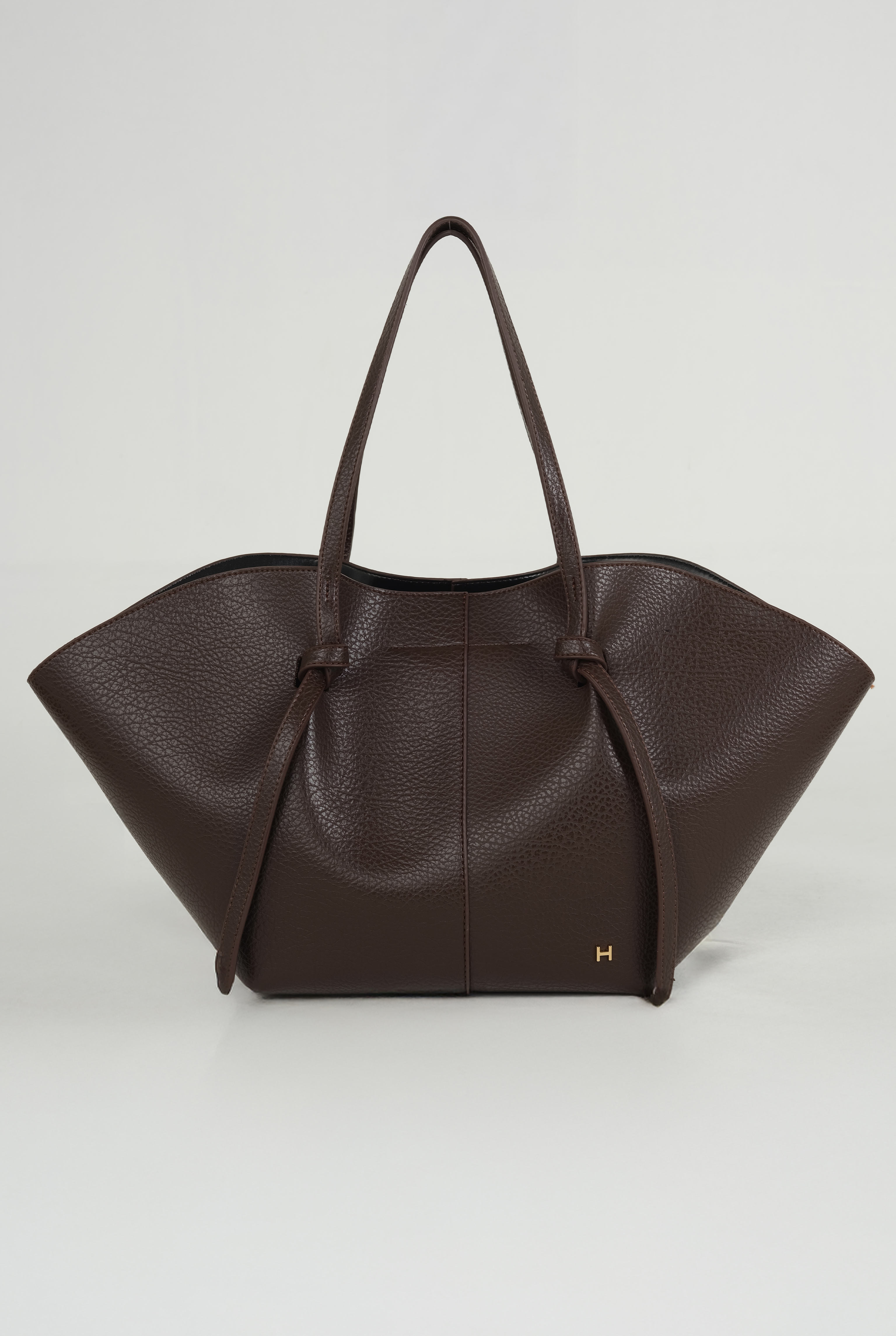 Maxi Shopper Bag Dark Brown - 10