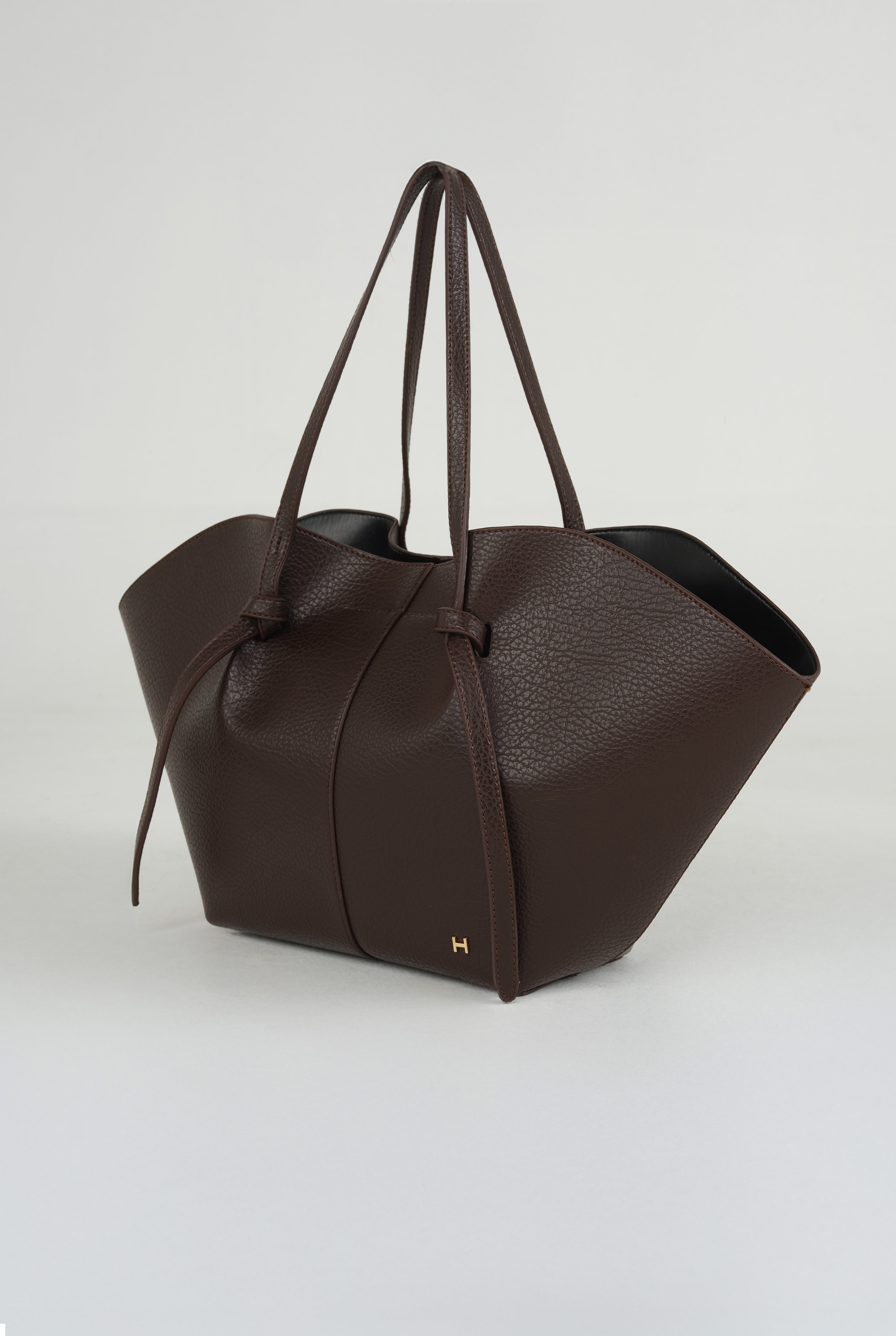 Maxi Shopper Bag Dark Brown - 11