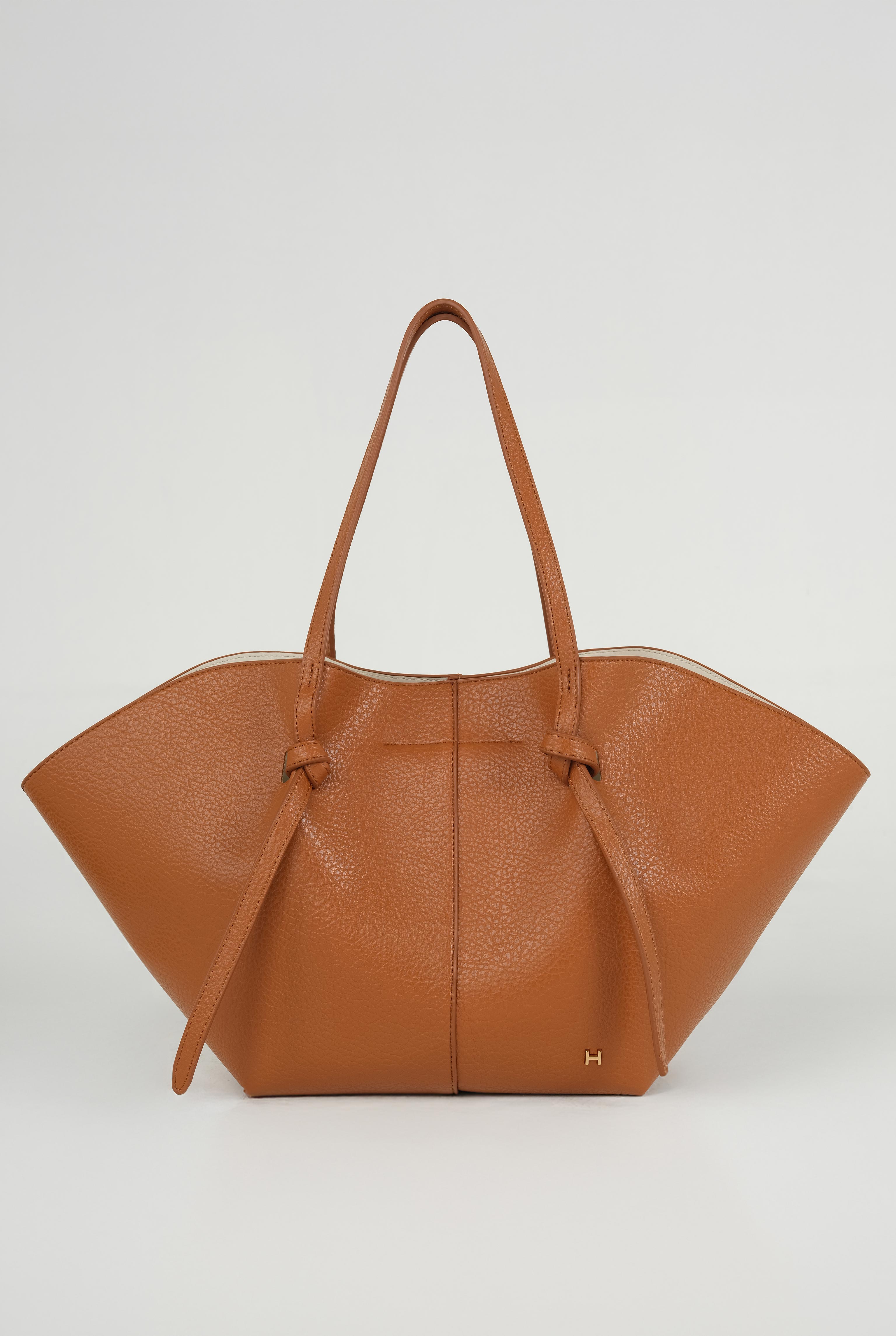 Maxi Shopper Bag Tan - 2