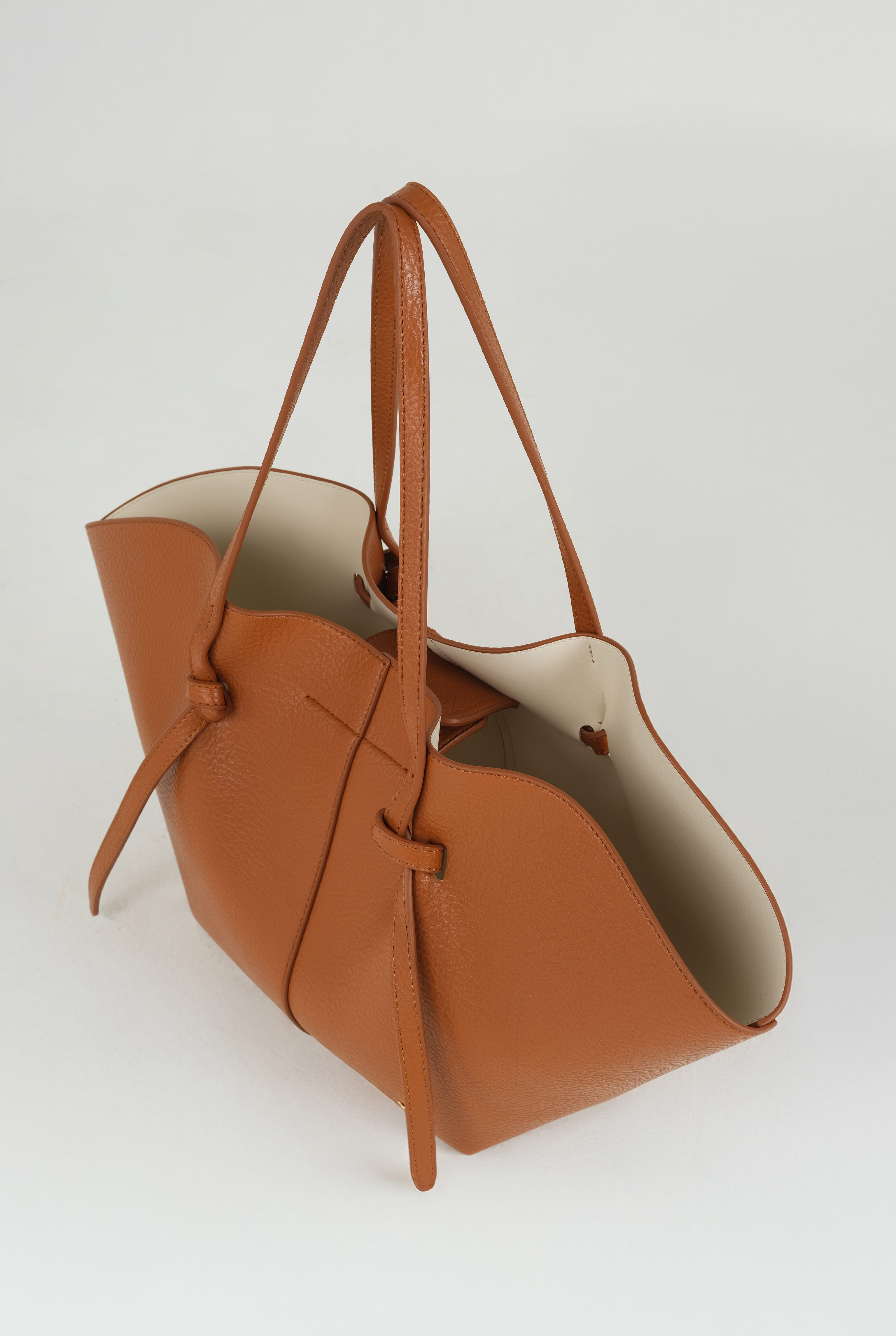 Maxi Shopper Bag Tan - 5