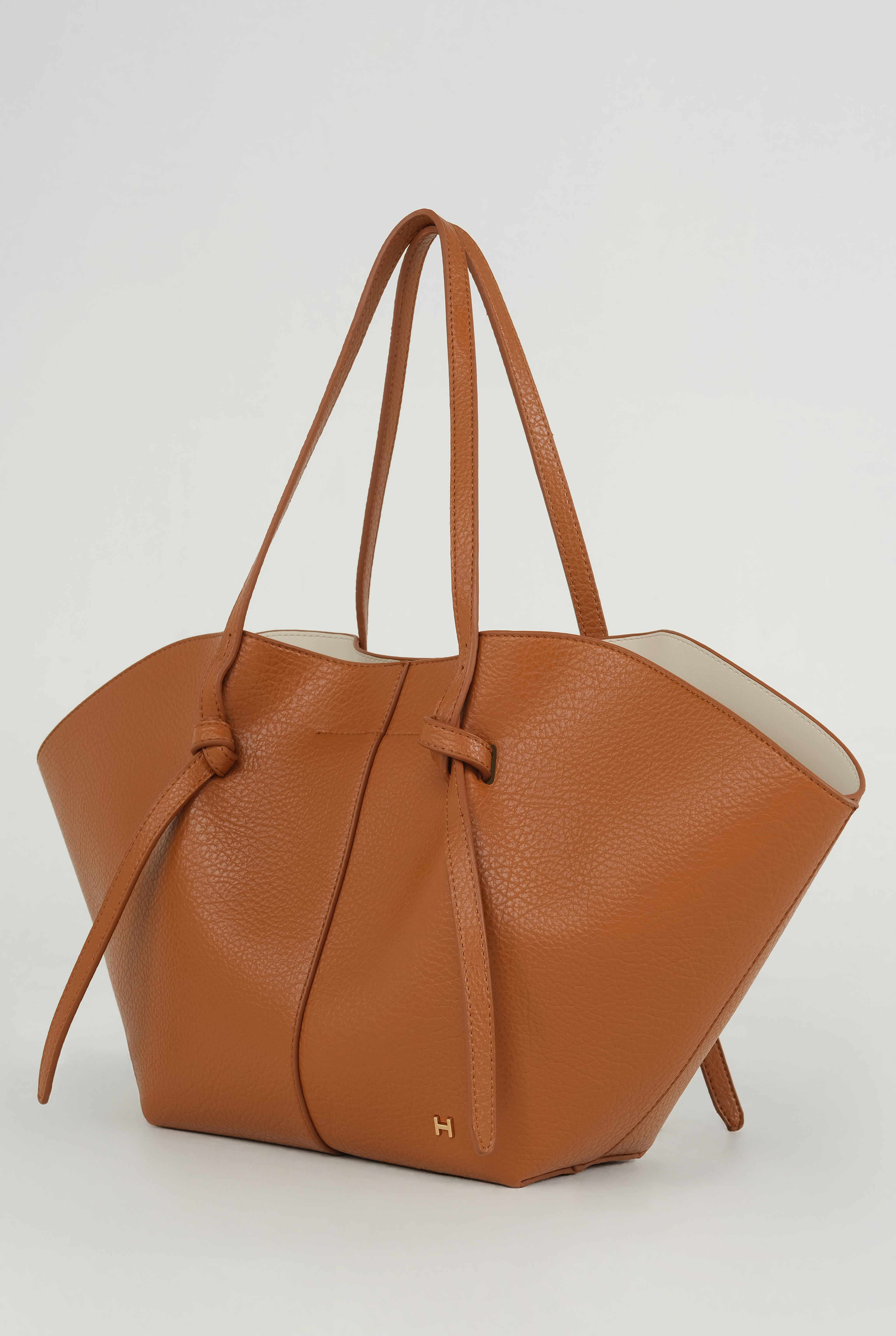 Maxi Shopper Bag Tan - 6