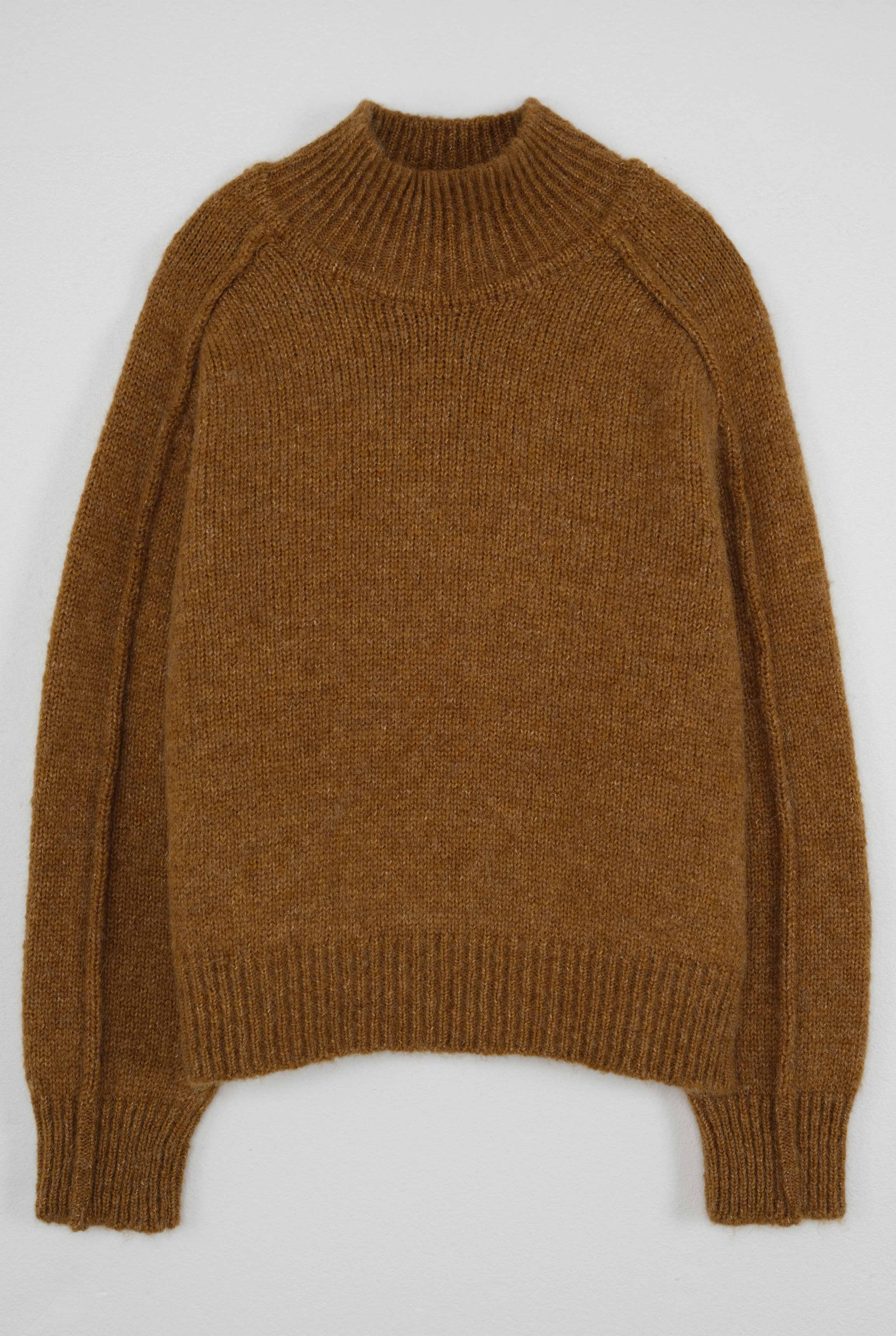 Alpaca Sweater Mustard - 6
