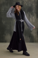 Paneled Helen Skirt Black 