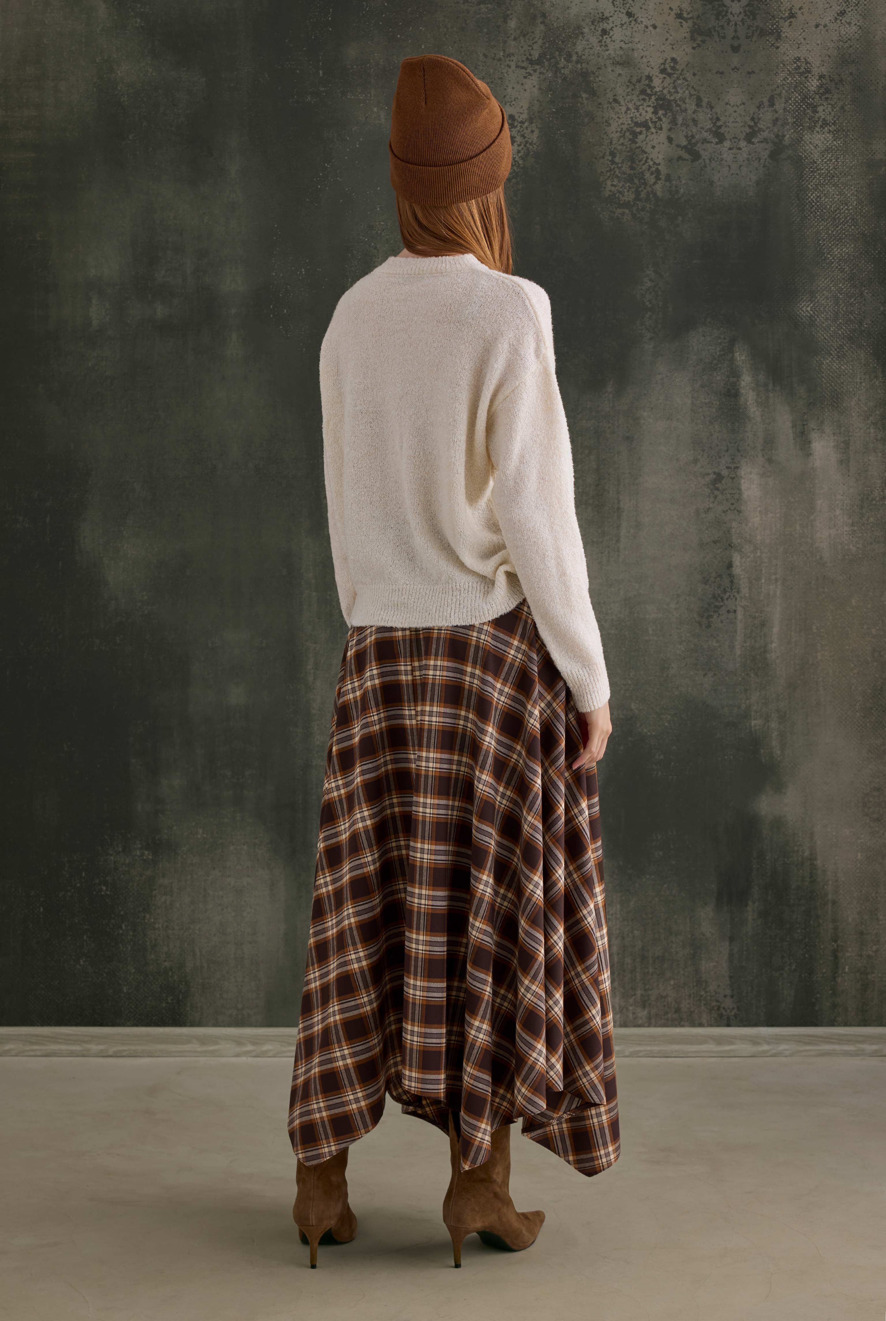 Boucle Cardigan Bone - 5