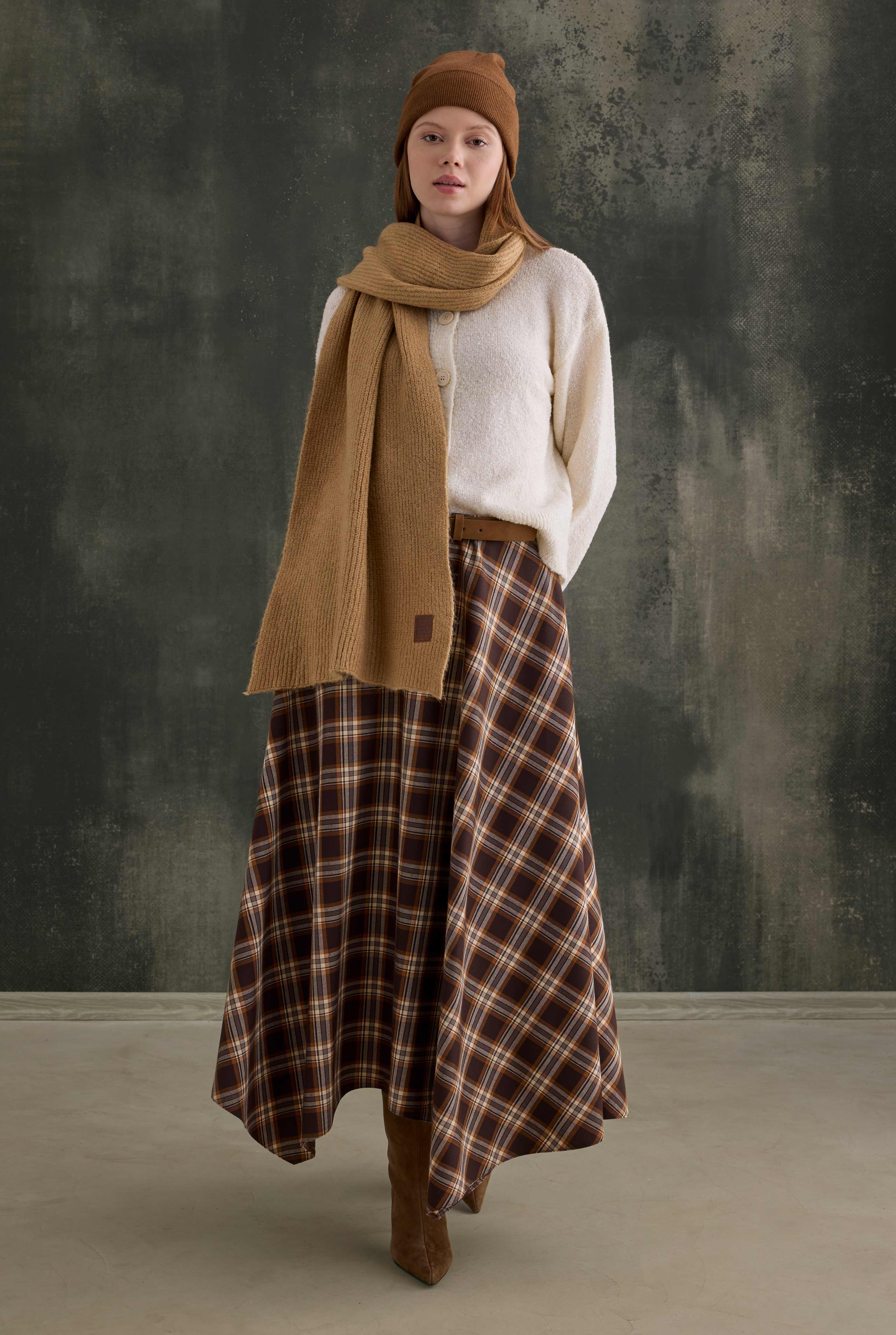 Boucle Cardigan Bone - 4