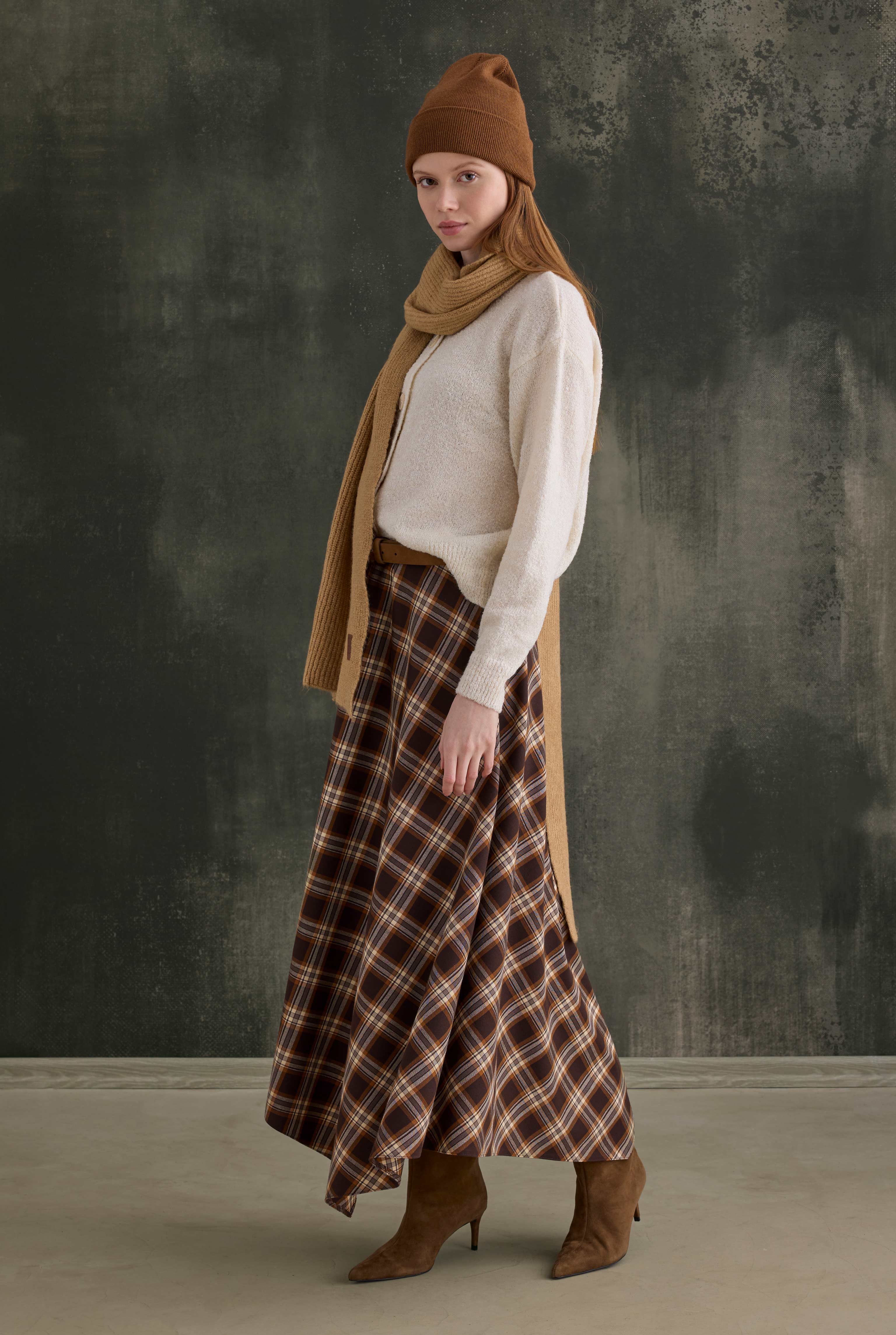 Boucle Cardigan Bone - 3