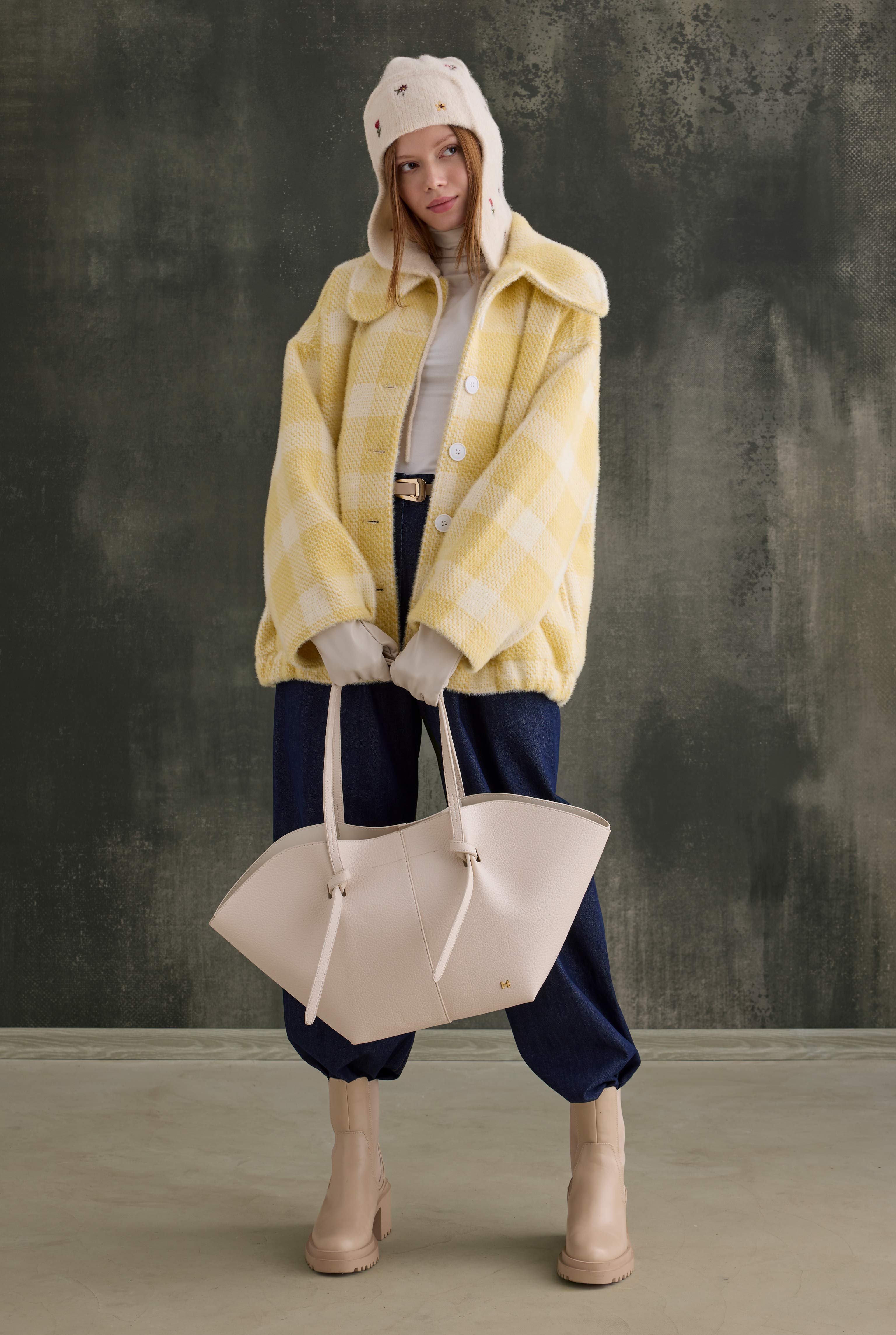 Maxi Shopper Bag Ecru - 2