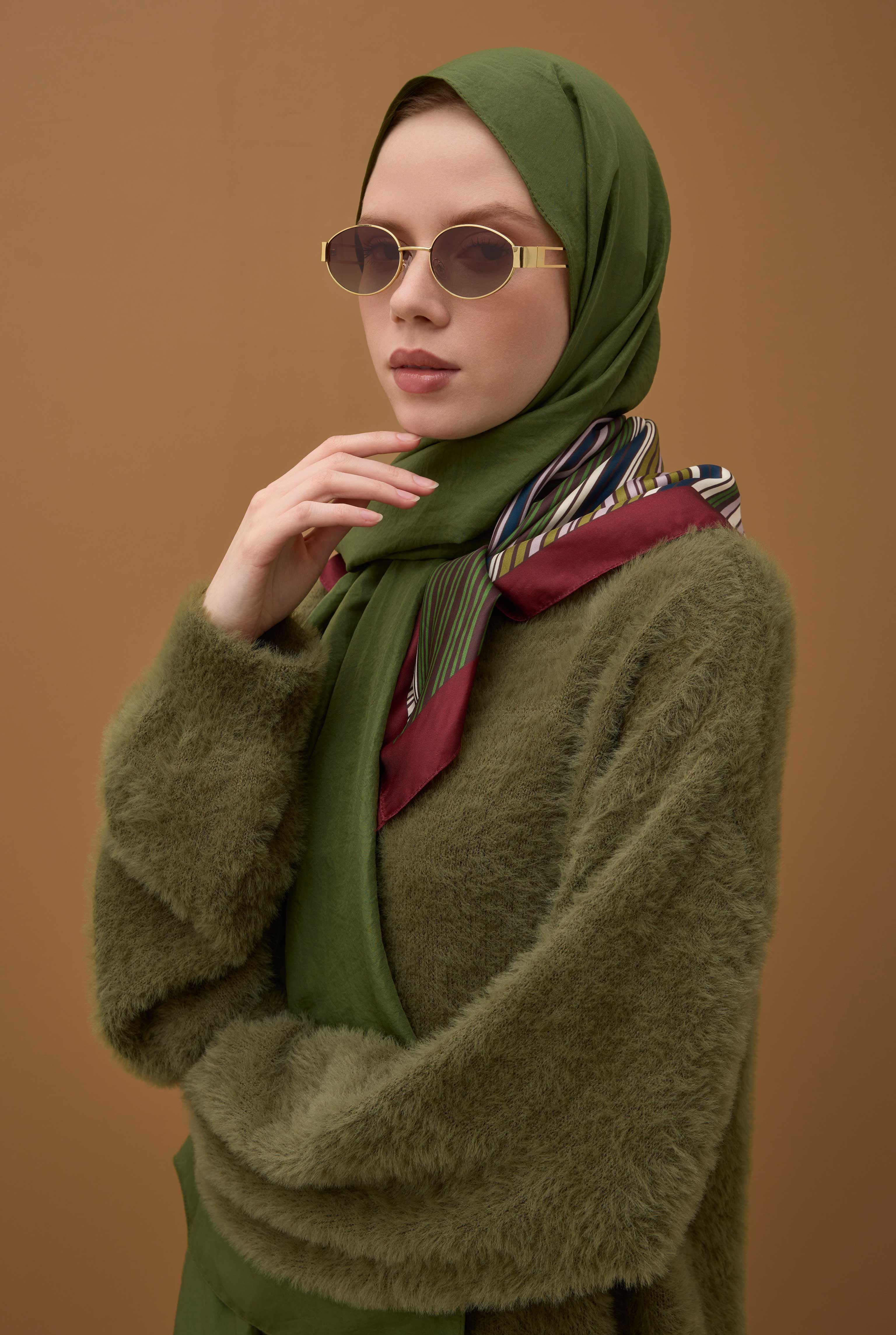 Soft Kraş Şal Selvi - HE-QA