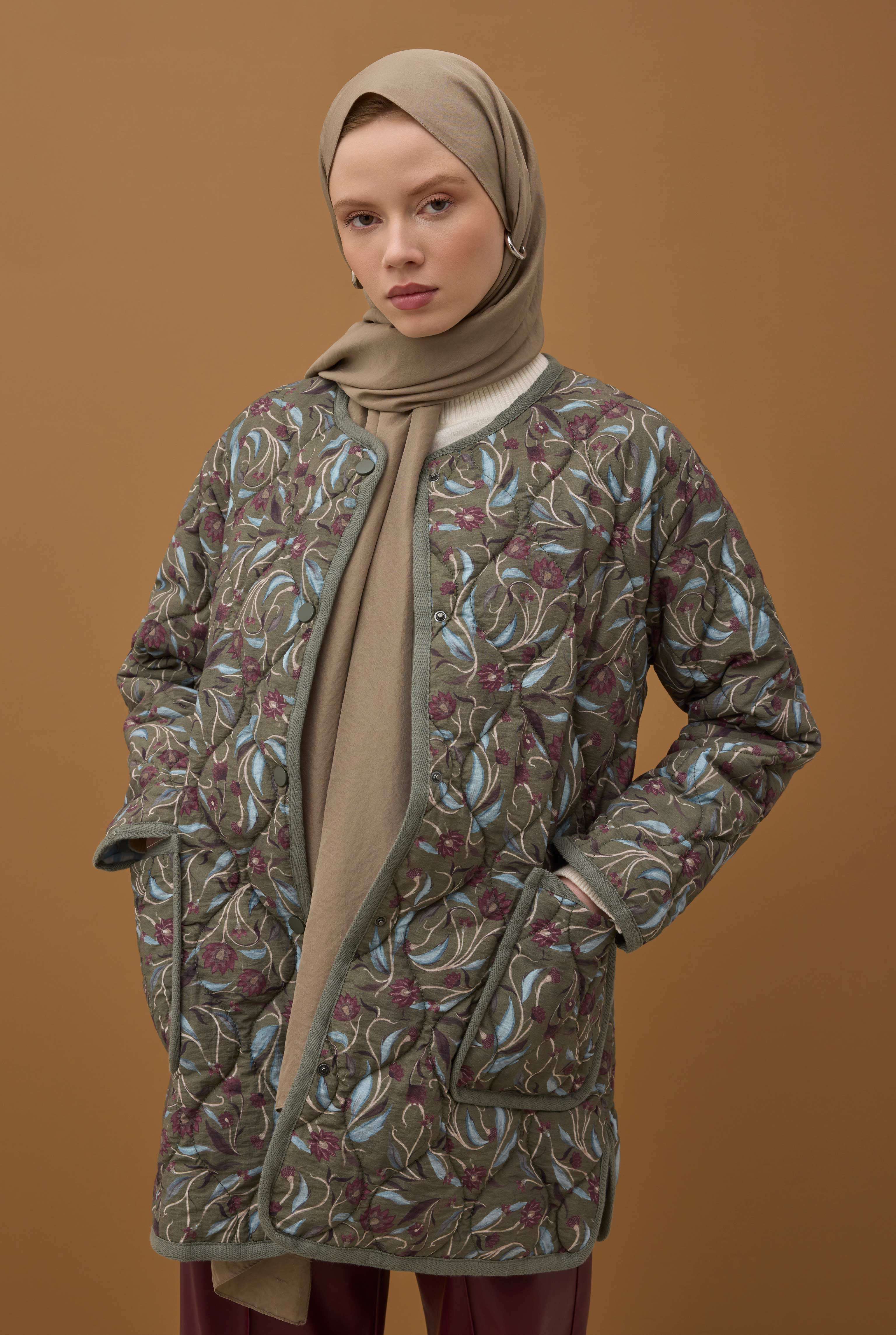 Soft Wrinkled Shawl Dusty Mink - 5