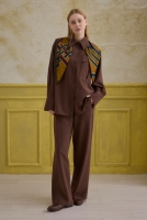 Modern Pocket Detailed Shirt Brown 